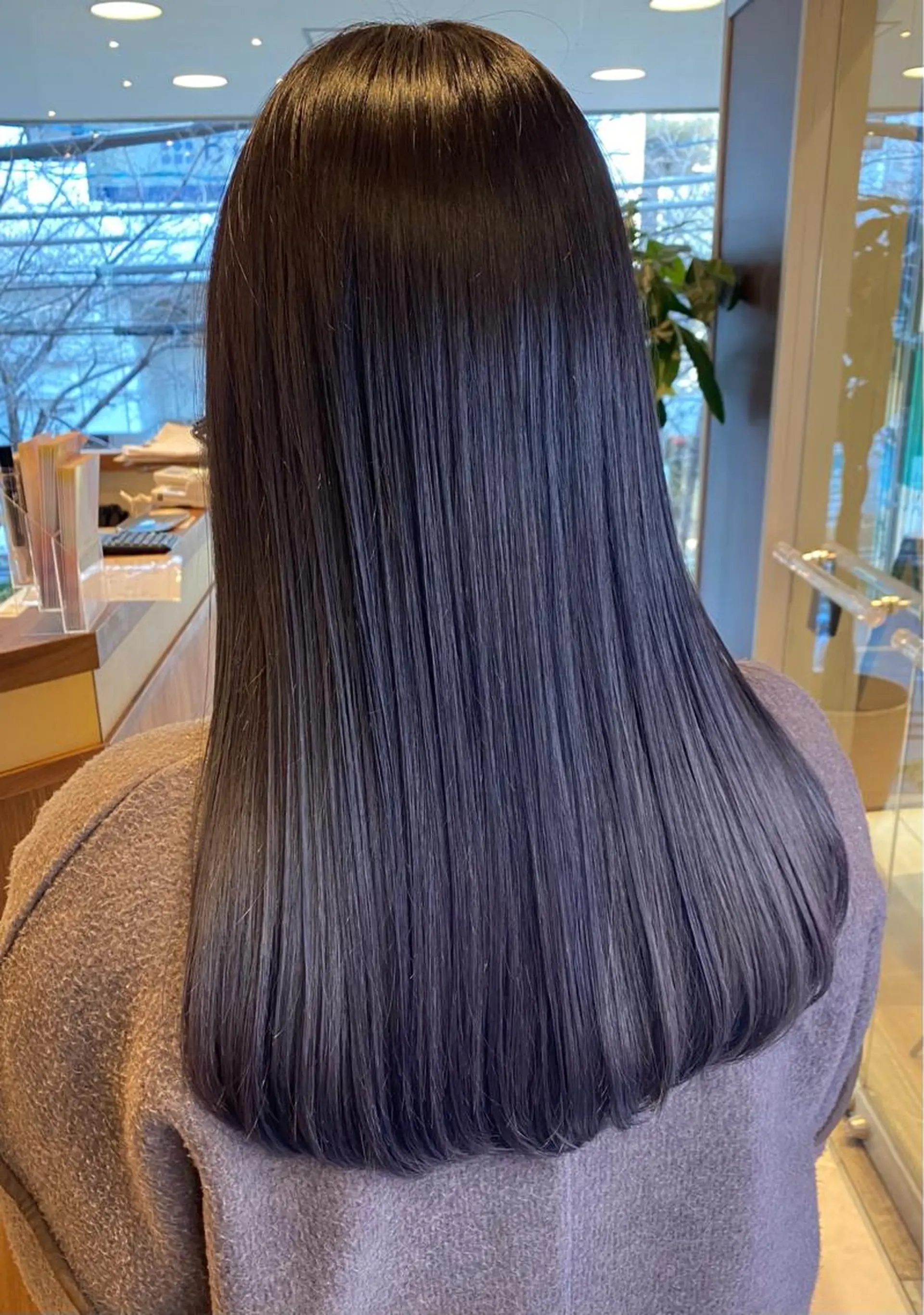 ロング カラー Gain池下 レディースのヘアスタイル