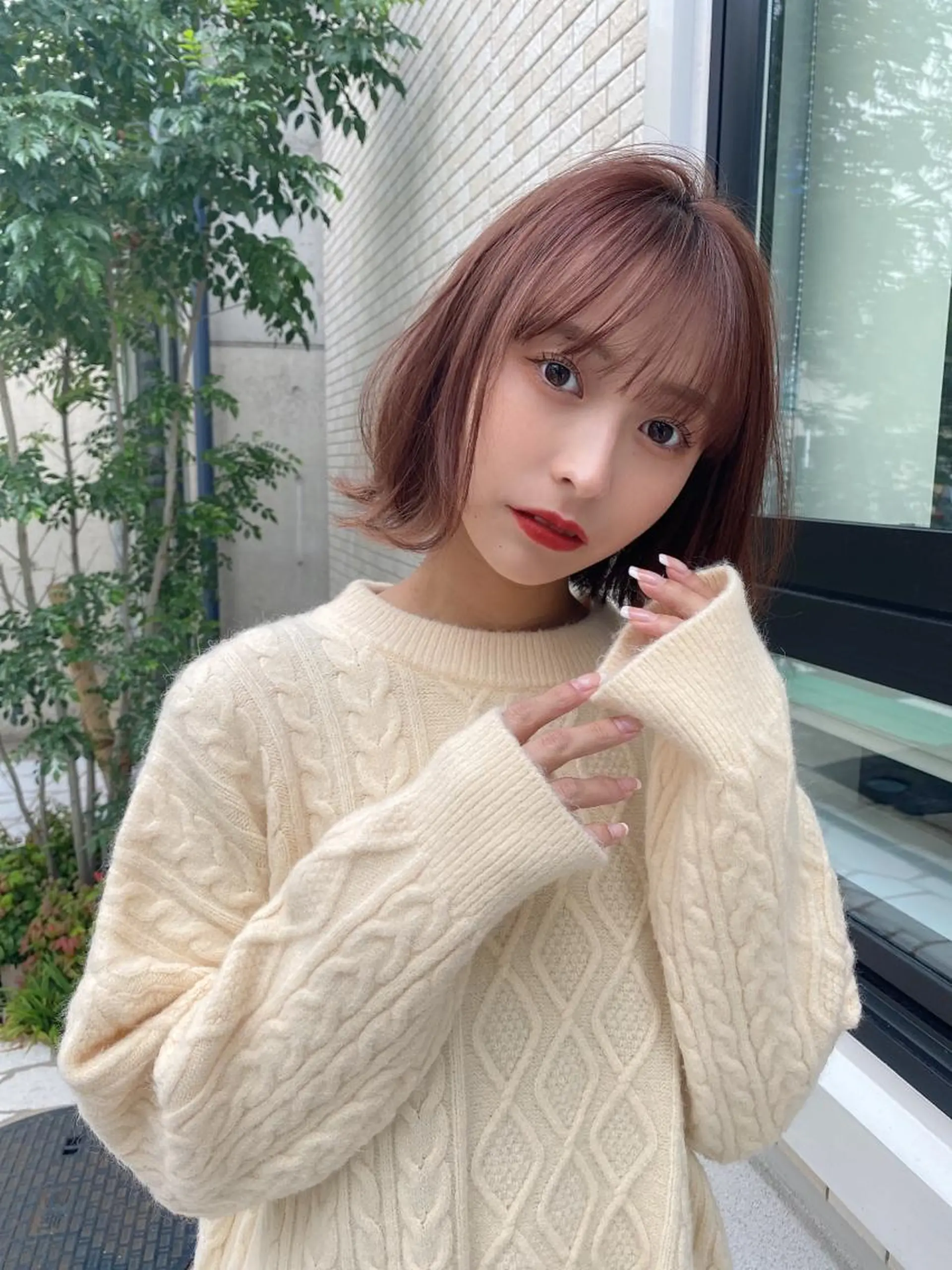 ミディアム カラー ショート、ボブの達人 東康介✨のヘアスタイル