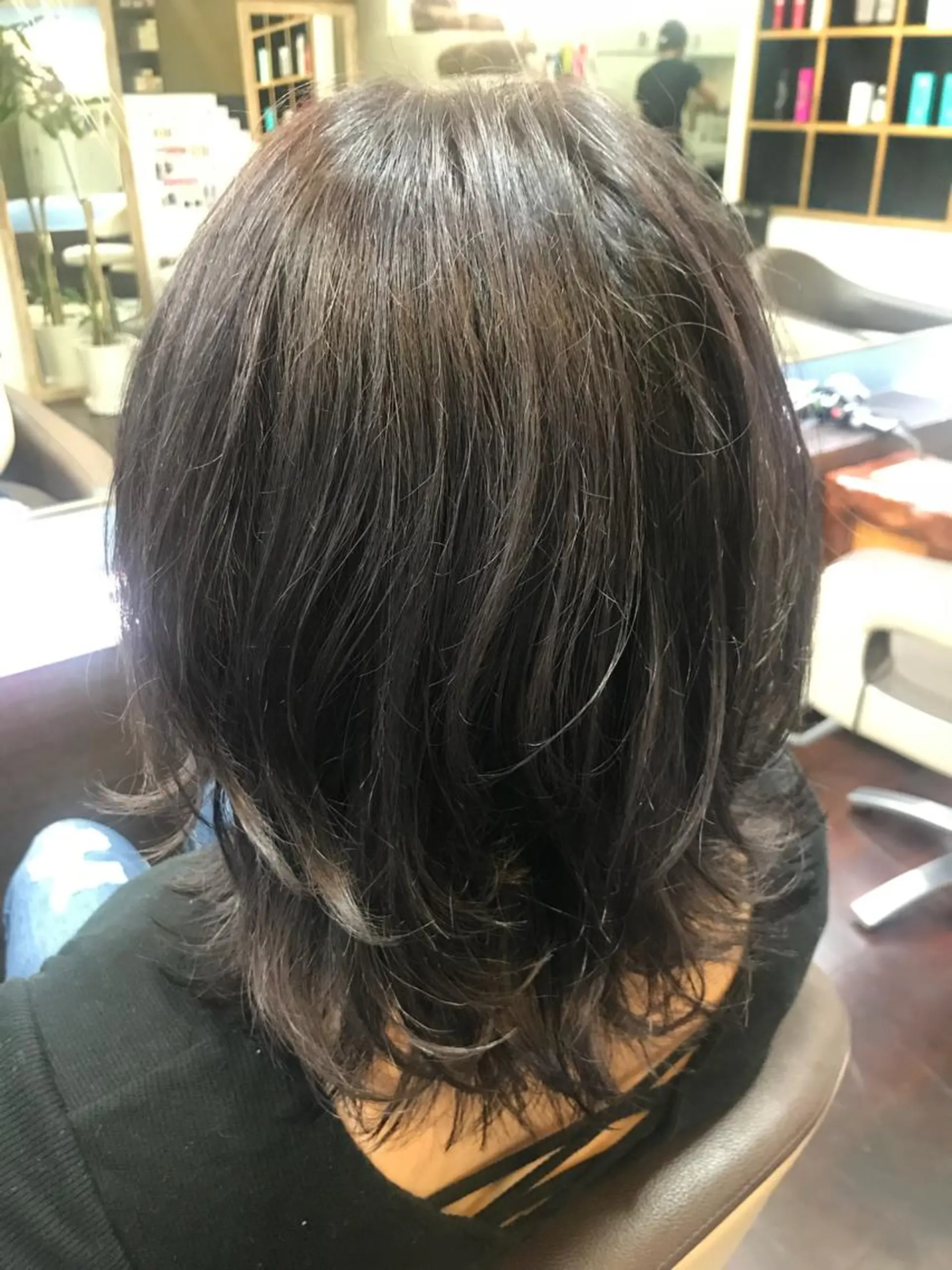 ショート カラー アッシュ バイオレットカラー ヘアカラー clear-style所属・藤本 麻衣のヘアスタイル