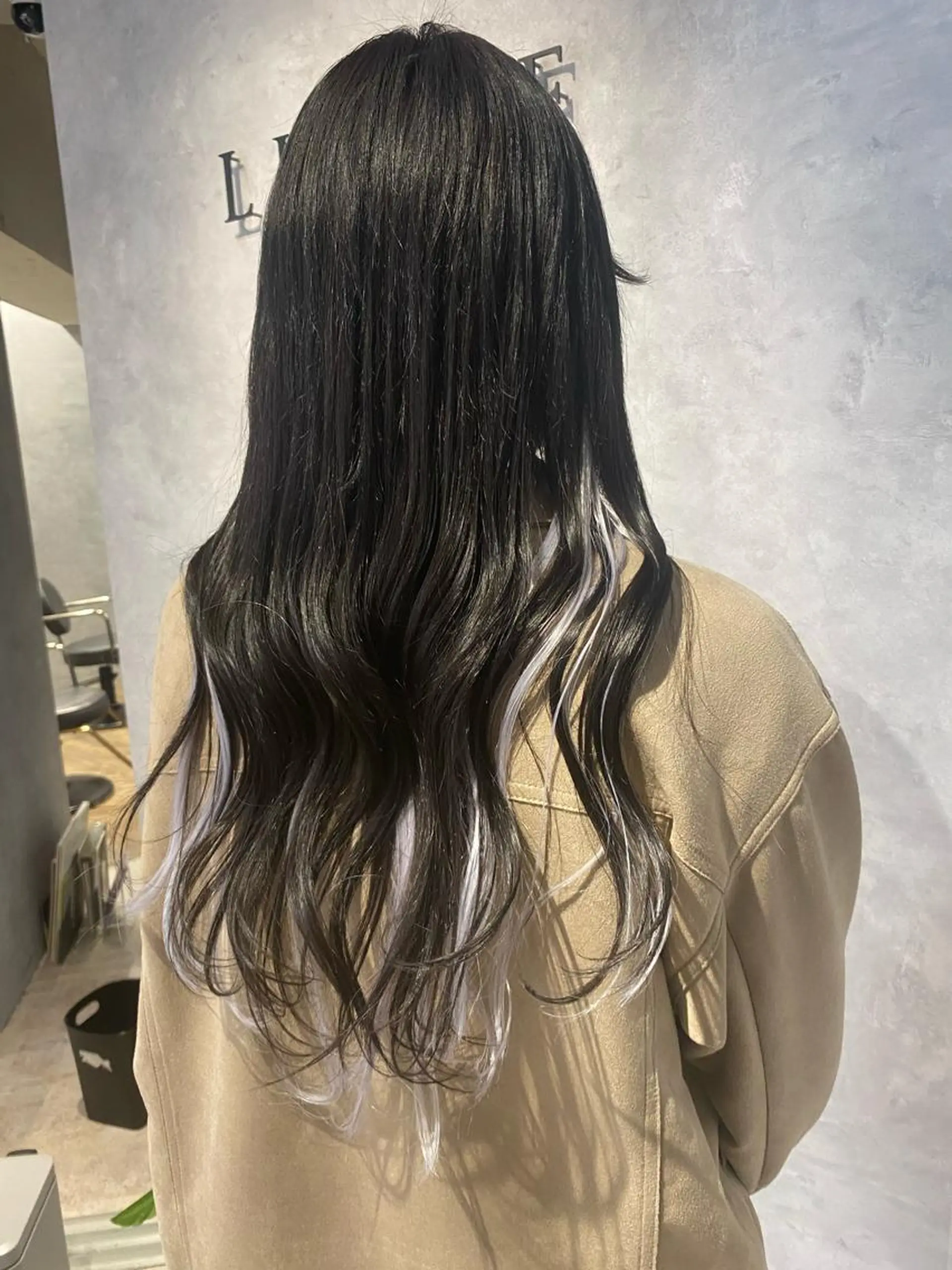 ミディアム ボブ エクステ Cielro【 シェイロ 】所属・Cielro/ダブル カラー/西田咲希のヘアスタイル