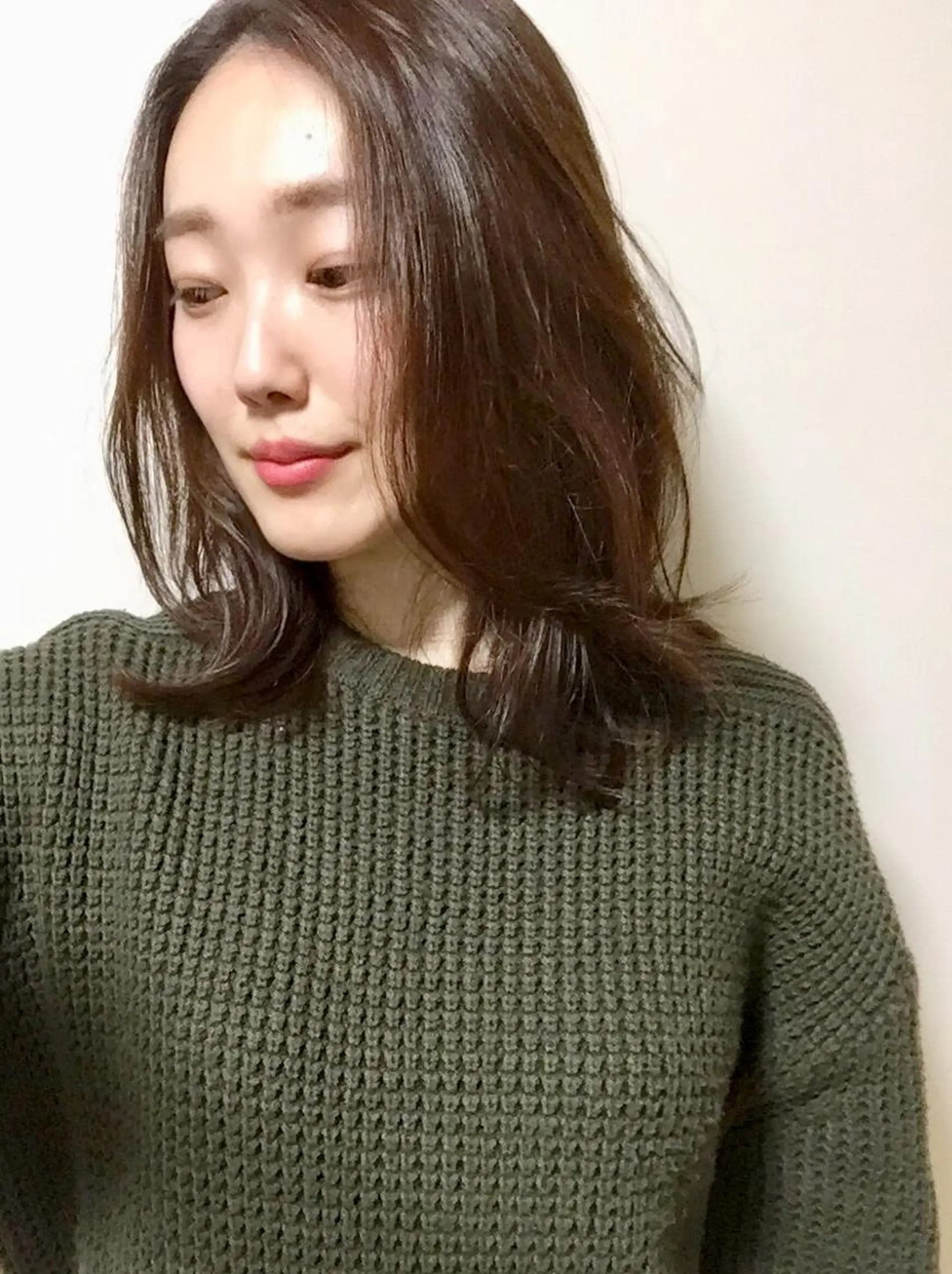 ミディアム パーマ カット パーマ 藤井 祥吾のヘアスタイル