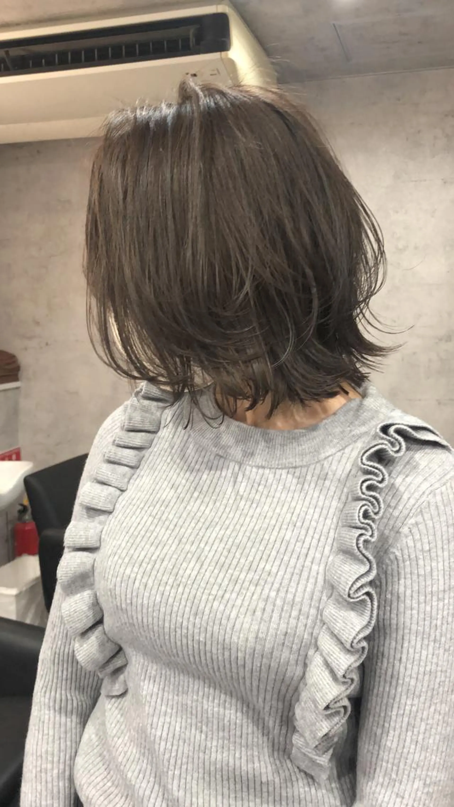 ミディアム カラー ヘアカラー タカハシ ユウキのヘアスタイル