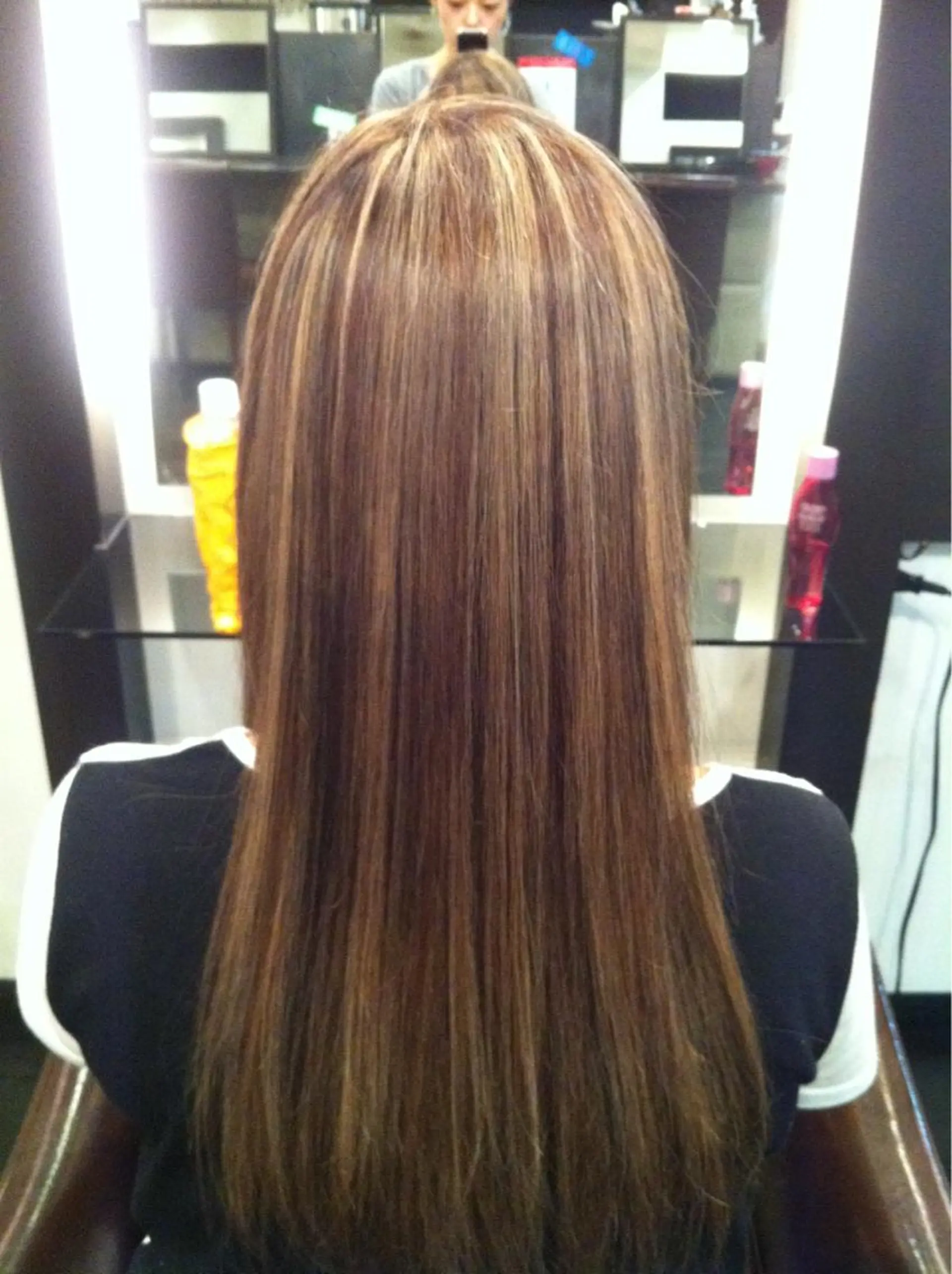 ロング カラー ハイライトカラー 外国人風カラー ハイライト salon de calme  joliesse所属・高橋 聖羅のヘアスタイル