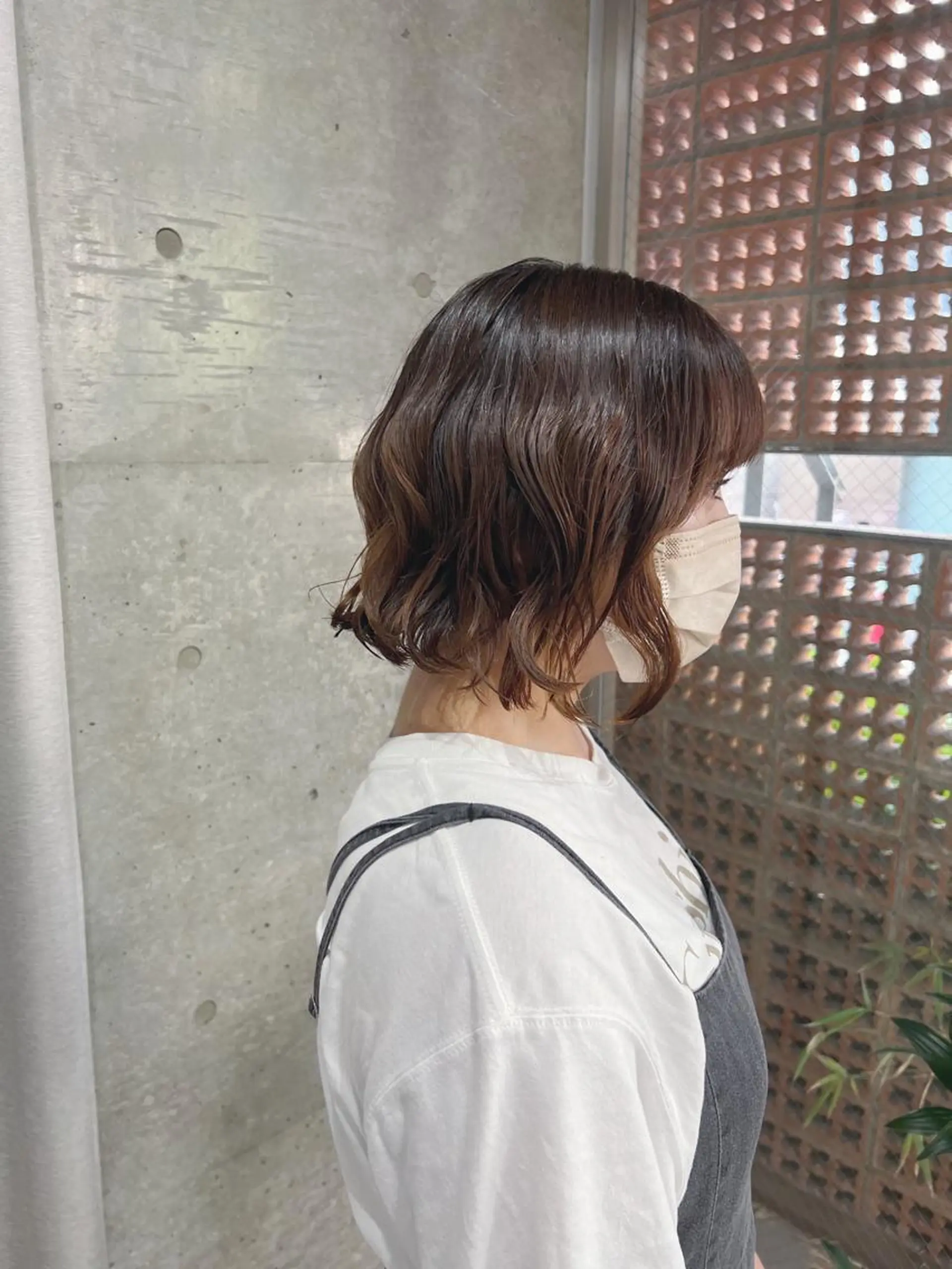 パーマ ボブパーマコテ巻き風 パーマNo1深江秀平のヘアスタイル