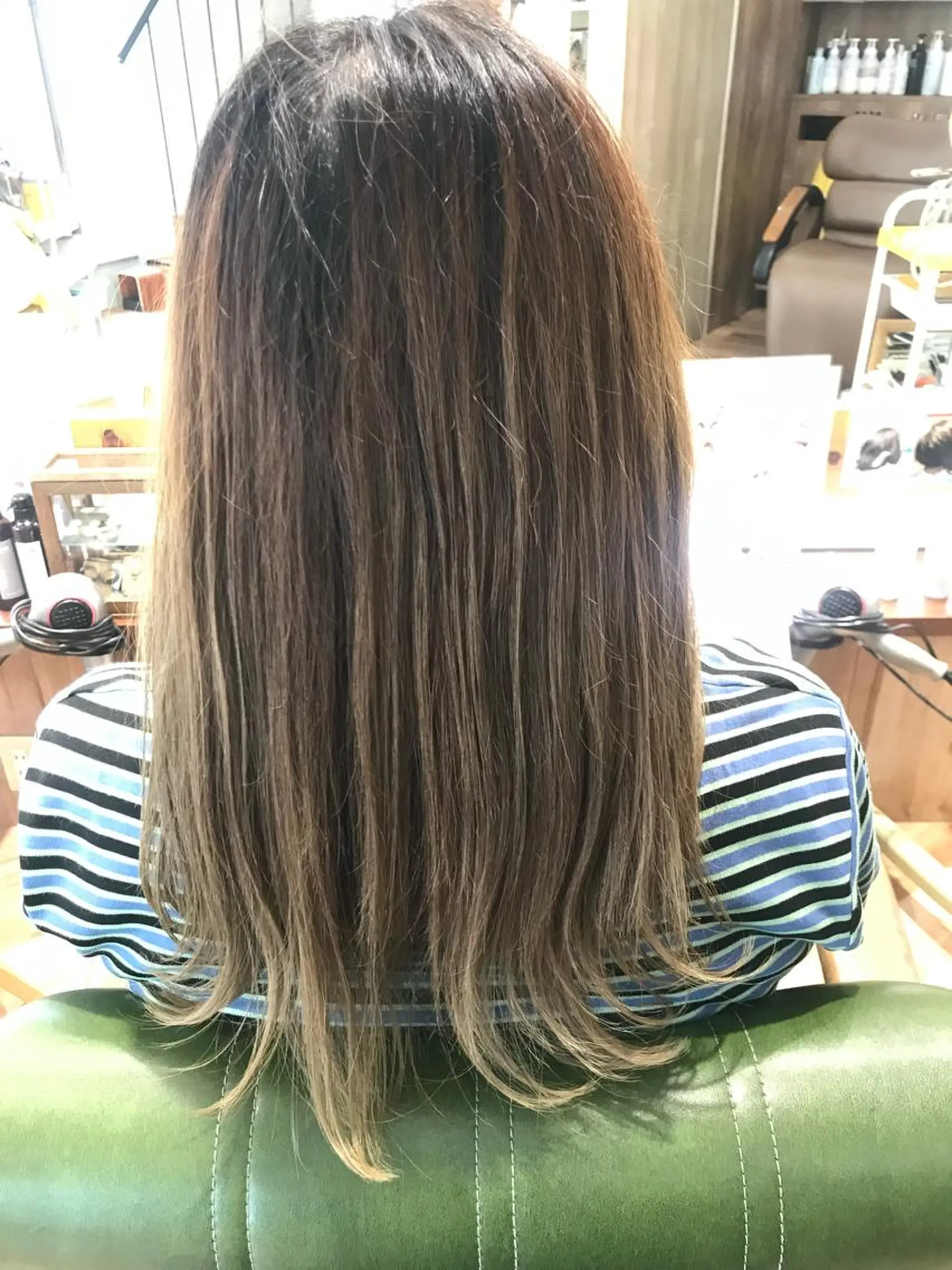 ロング カラー ボブ/インナーカラー ショート/佐野祥子のヘアスタイル