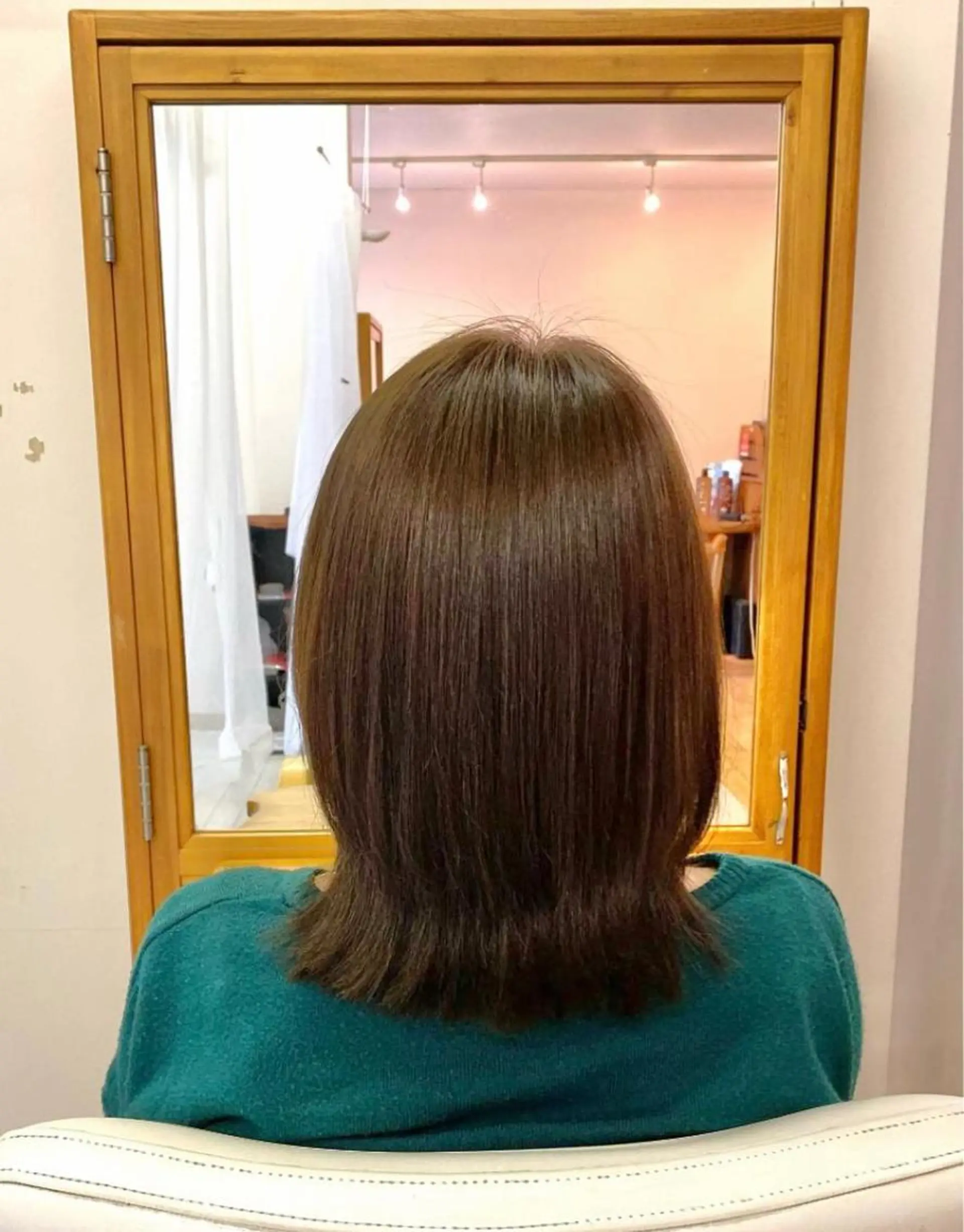 ミディアム カラー CRADLE Takeuchiのヘアスタイル