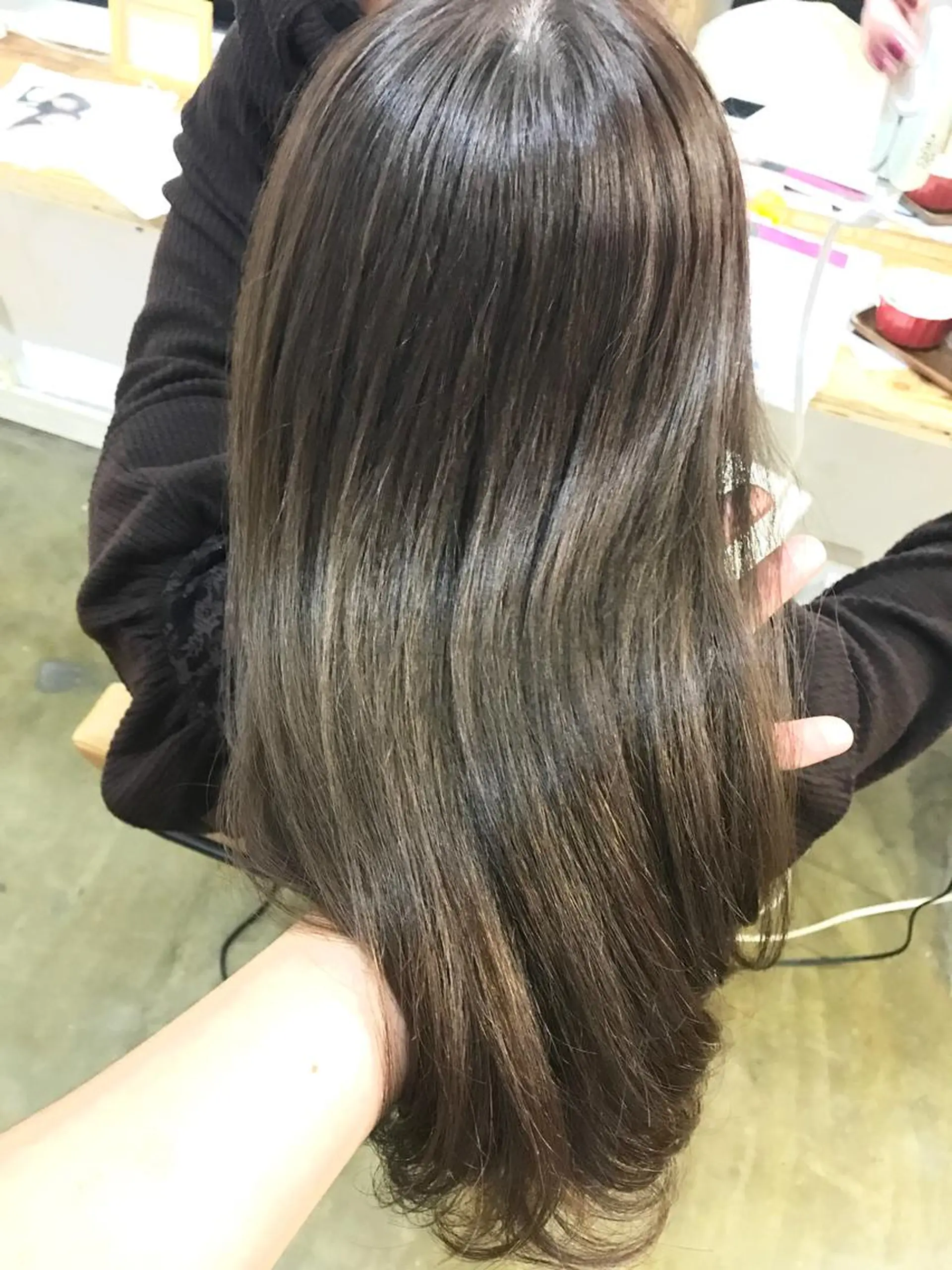 ミディアム カラー カット トリートメント 💎髪質改善💎 デザイナーshinのヘアスタイル