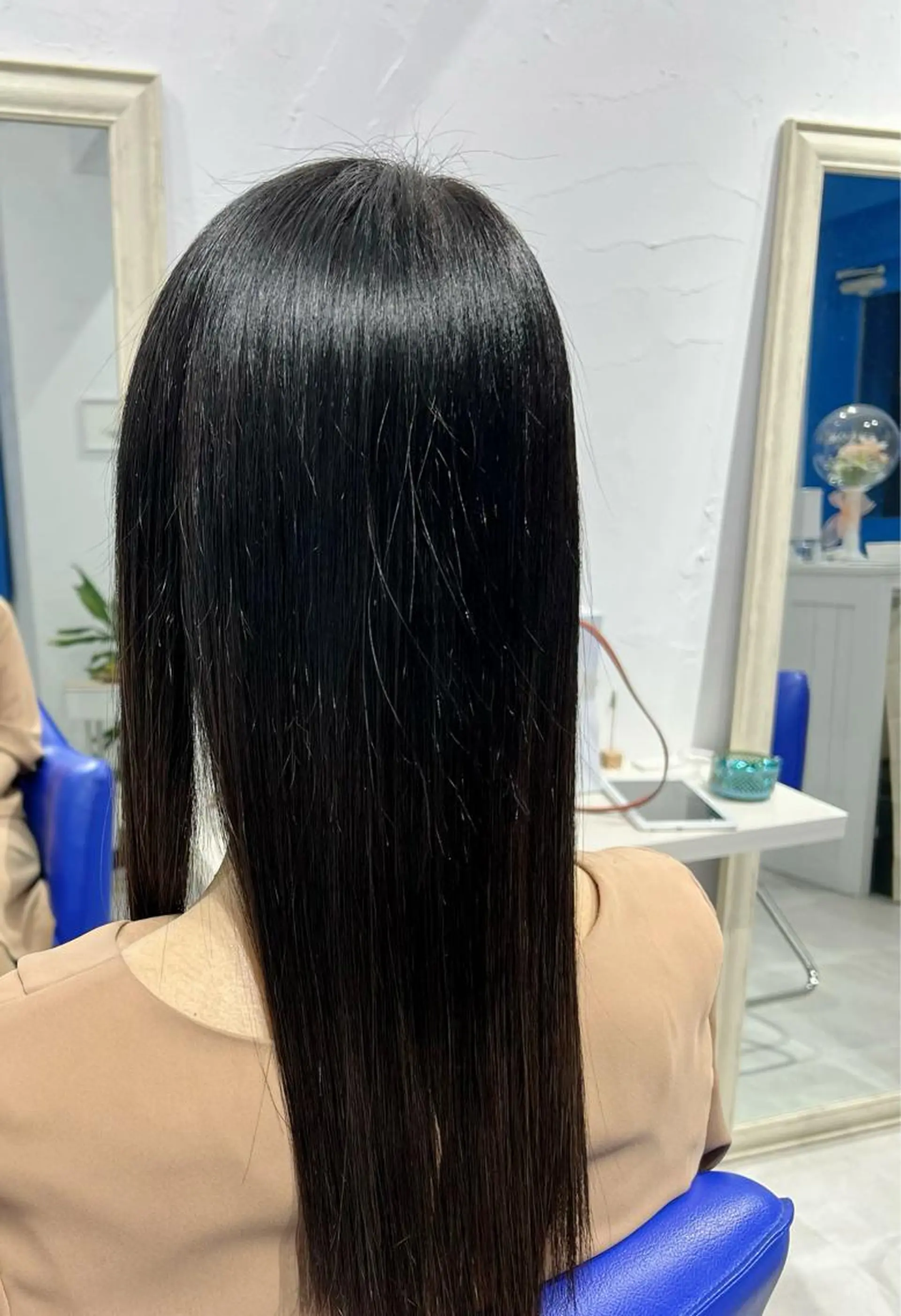 ロング カラー パーマ ヘアアレンジ トリートメント 髪質改善✨美髪✨小顔 専門美容師chibaのヘアスタイル