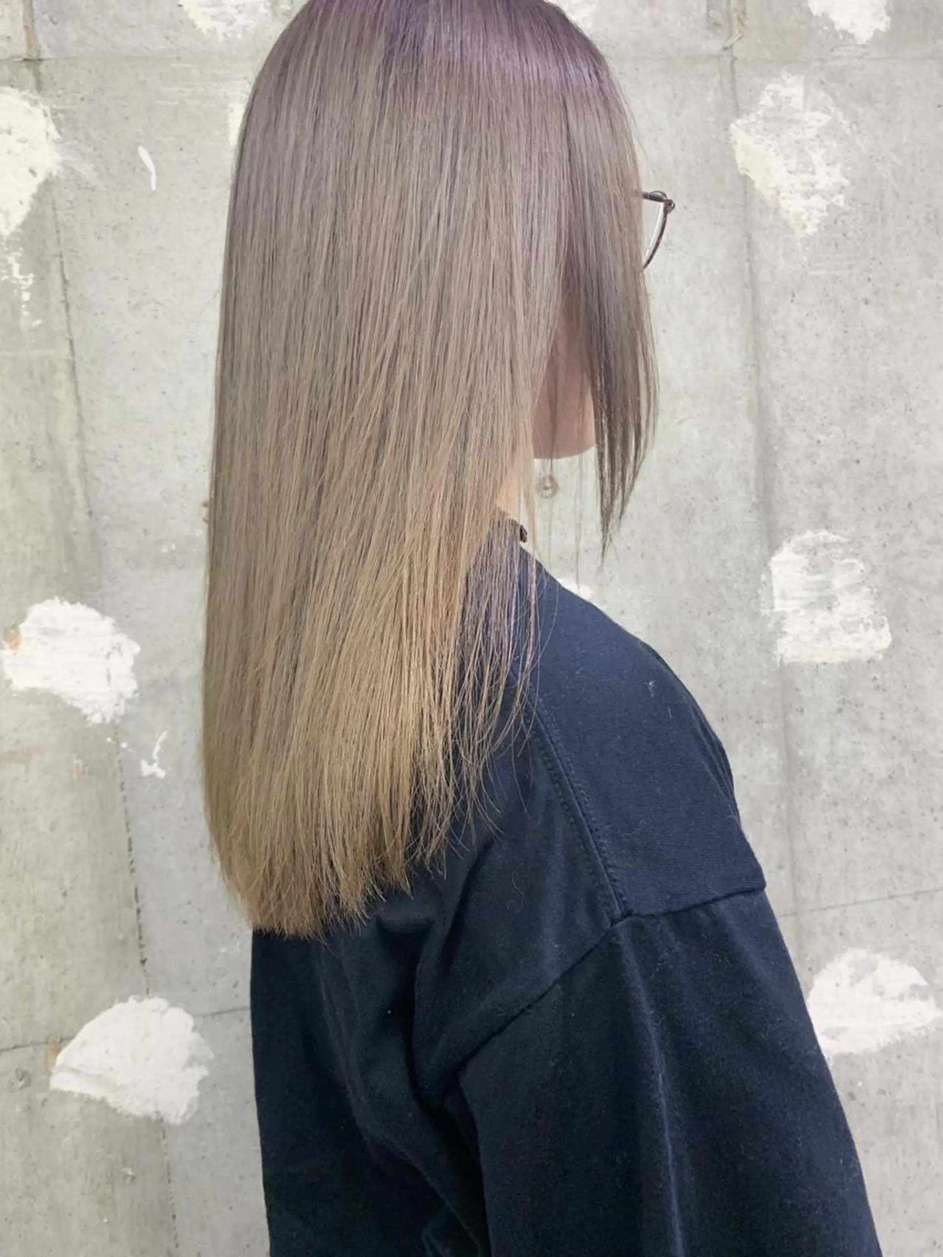 ロング カラー ブリーチ ケアブリーチ グラデーションカラー tension 【テンション】のヘアスタイル