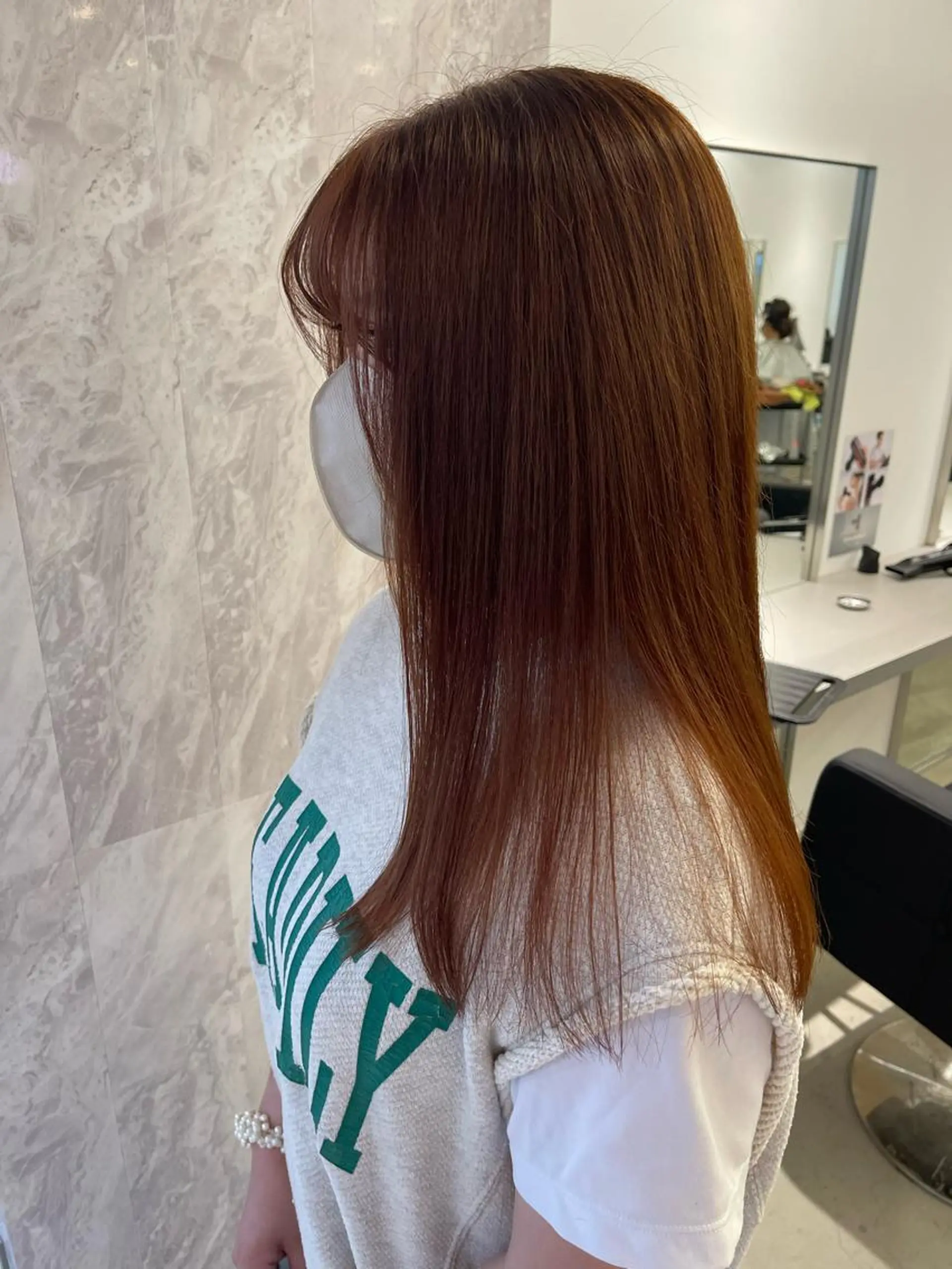 ロング 店長　MANAMI ／ブリーチ／骨格ボブのヘアスタイル