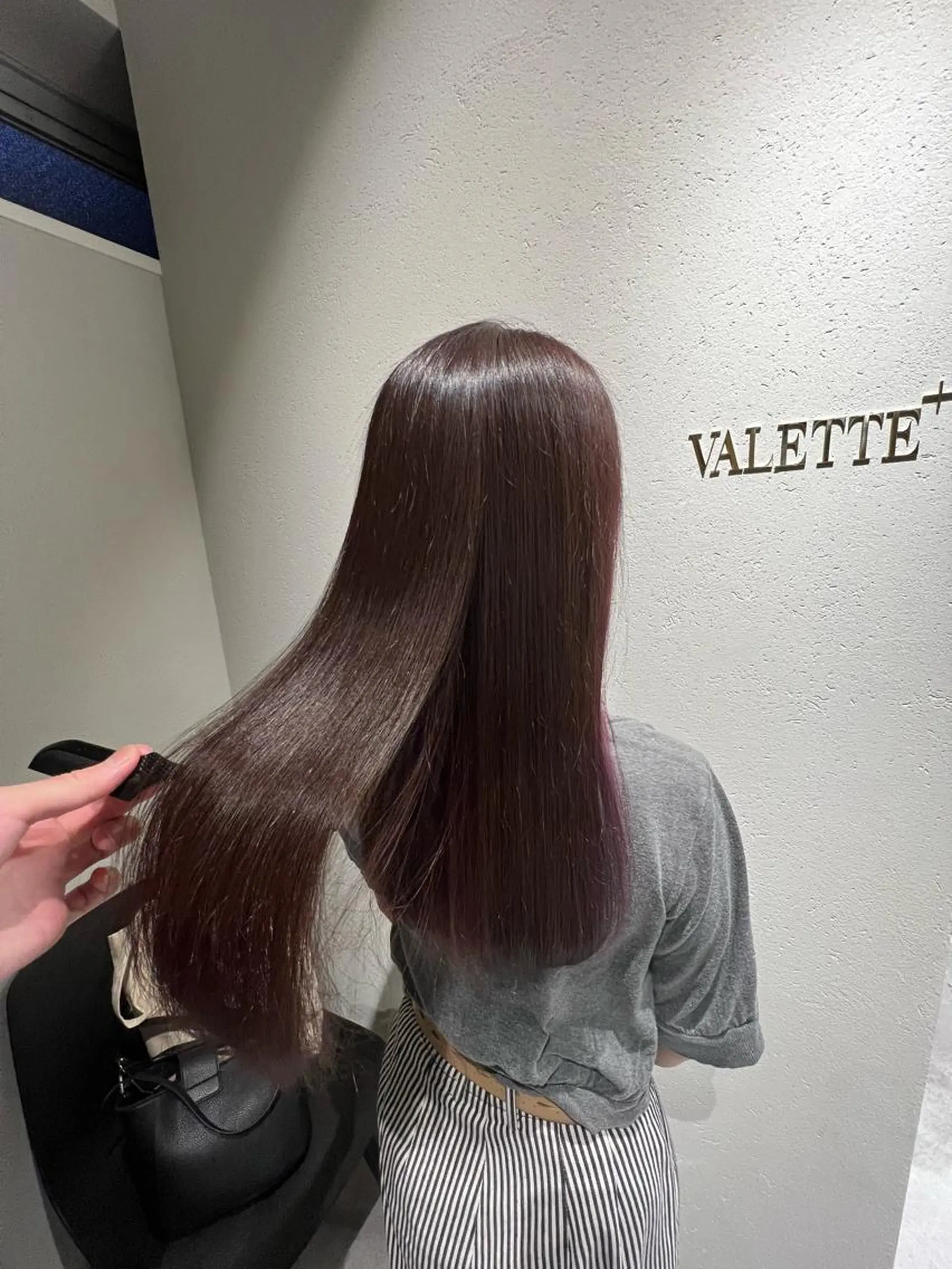 ロング トリートメント ヘアカラー トリートメント ❣️韓国/髪質改善 🫧yamato👑のヘアスタイル