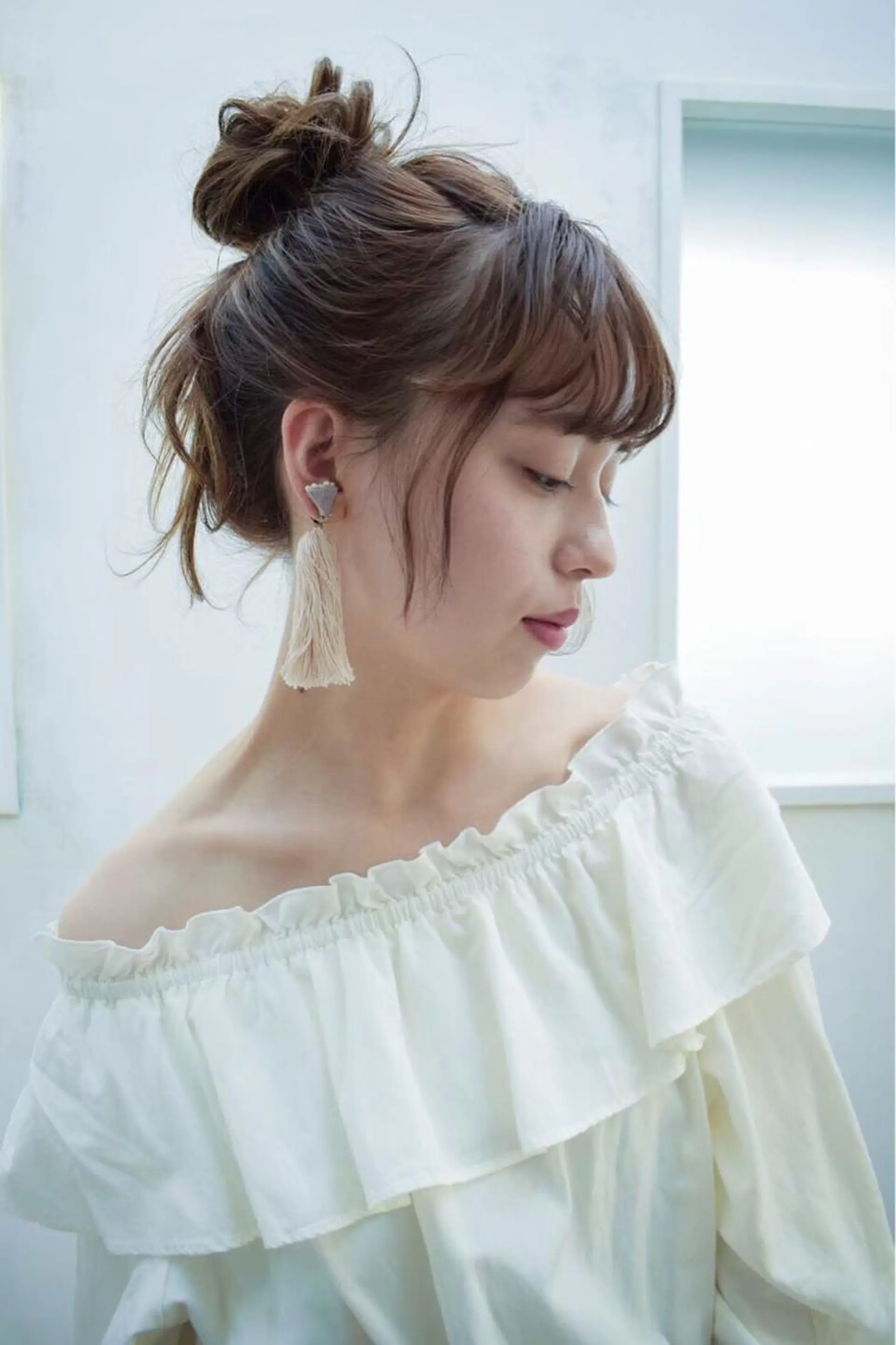 セミロング カラー パーマ ヘアアレンジ メンズ キッズ ネイル マツエク・マツパ ヘアカラー MODEK's西宮店 マネージャー神道有基のヘアスタイル