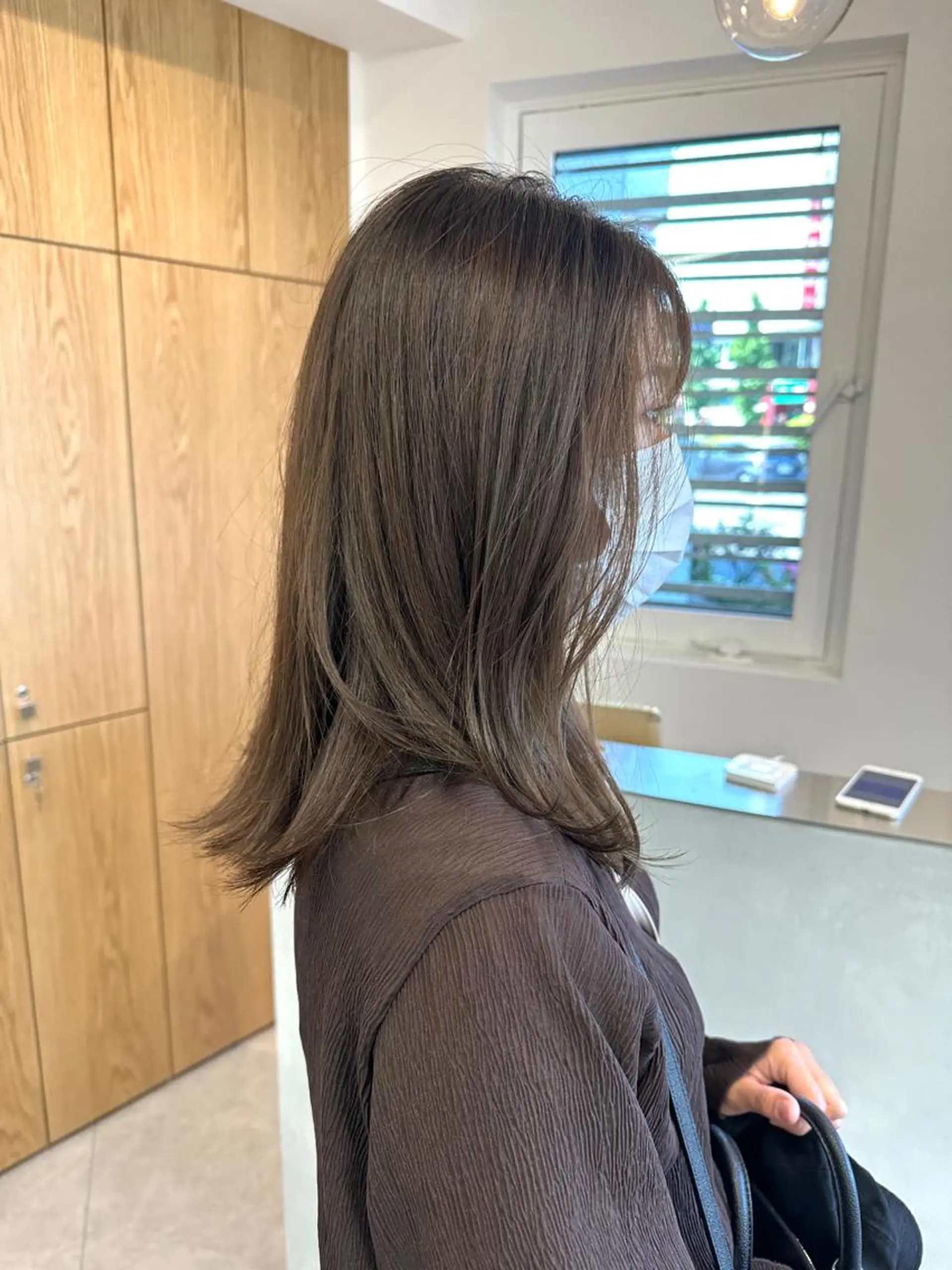 ミディアム カット ヘアカラー 北千住でカラーNo1 高橋優輔のヘアスタイル