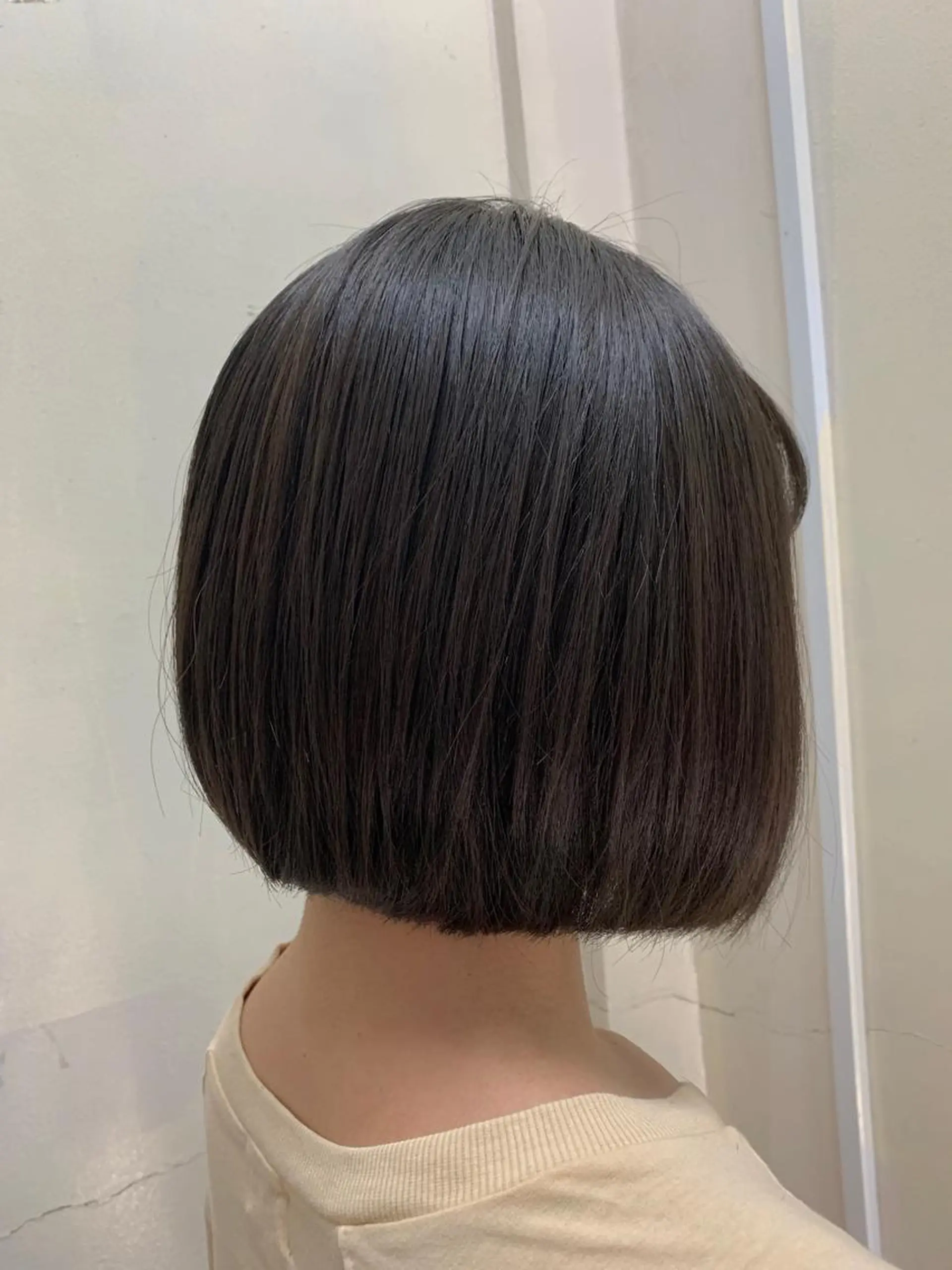 ミディアム カラー ボブ カット ヘアカラー トリートメント MEM所属・村上 吉斗のヘアスタイル