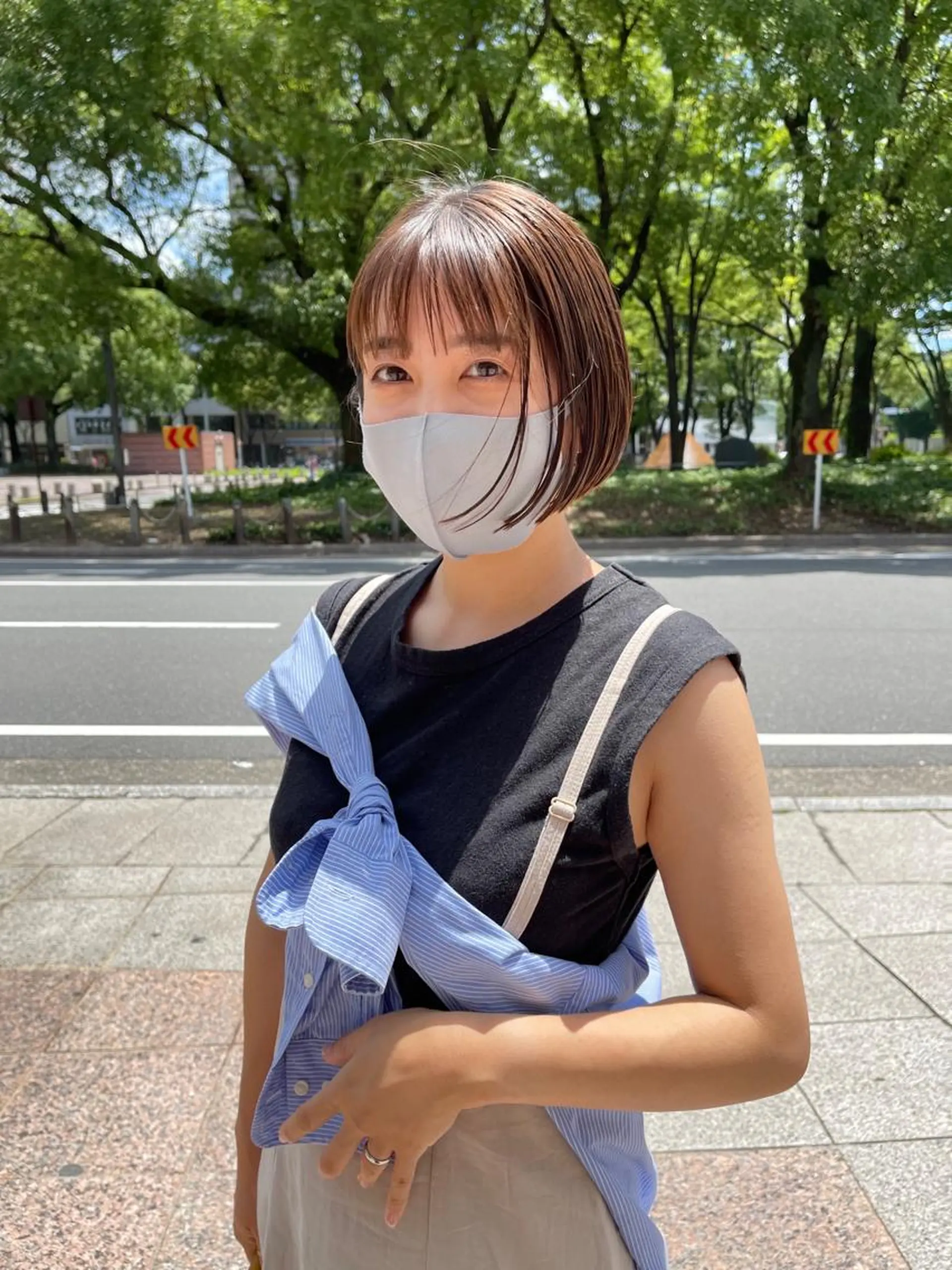 ショート カラー a rikaのヘアスタイル