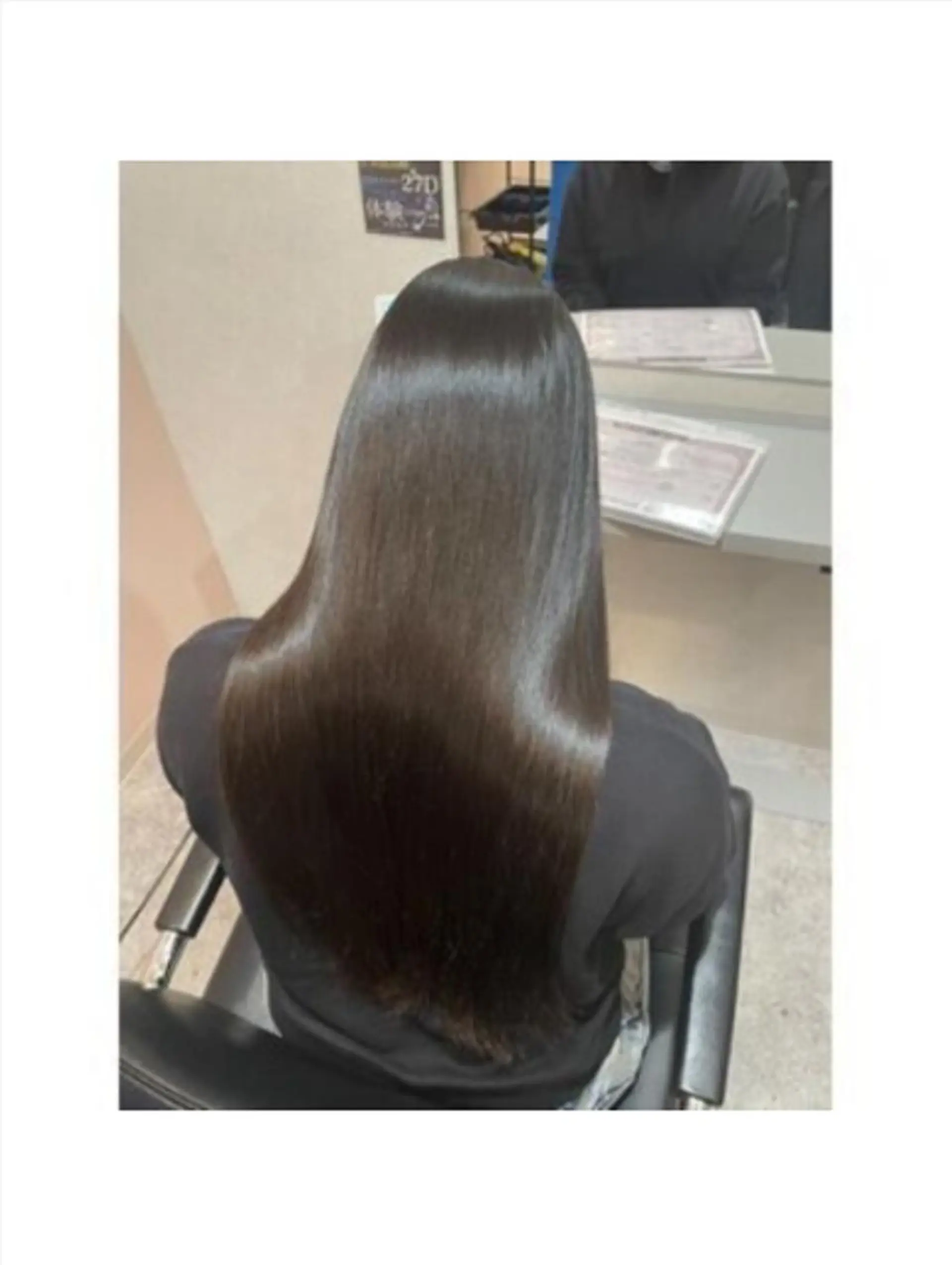 ロング パーマ 髪質改善/透明感 カラー/松尾美南海のヘアスタイル