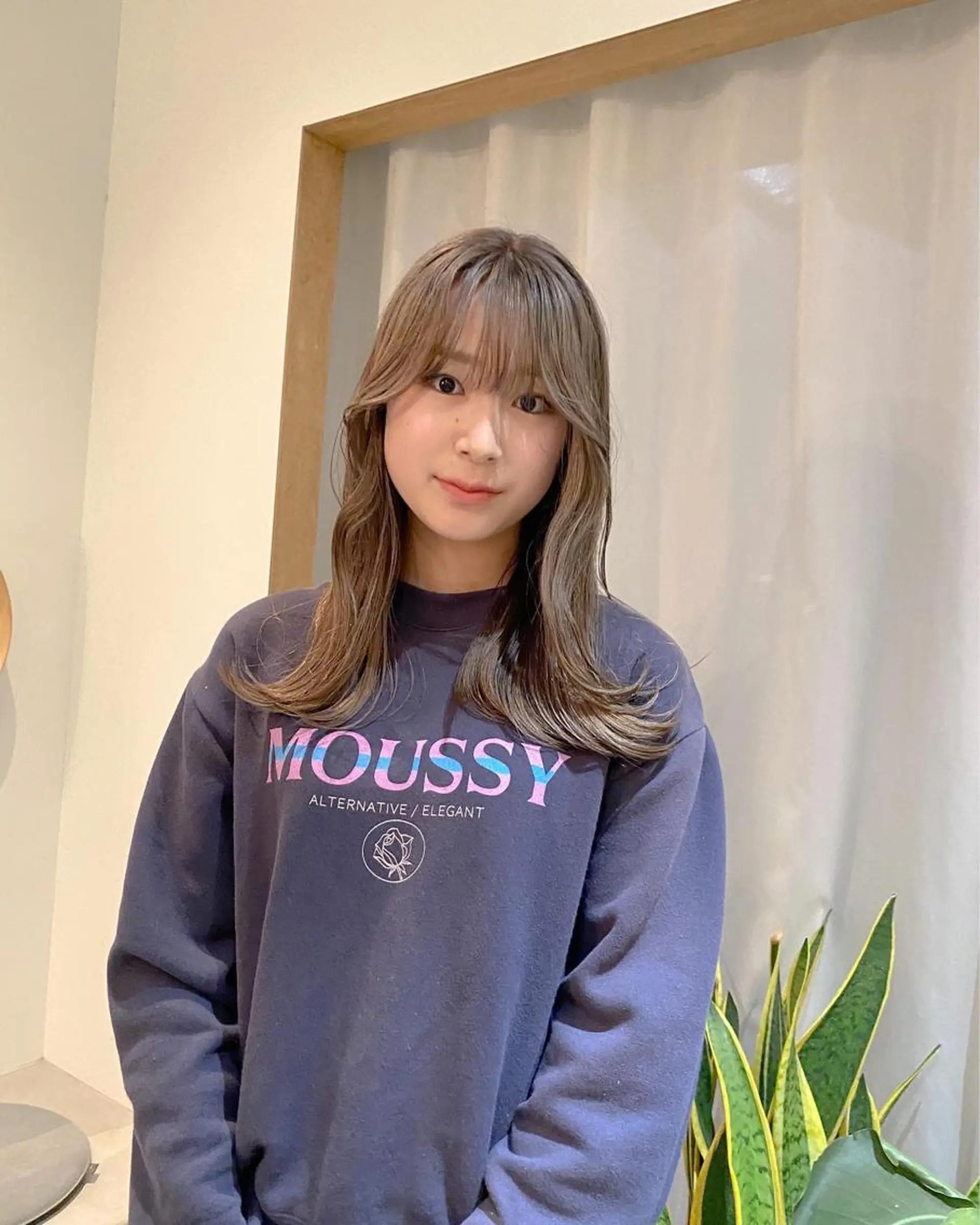 ロング カラー 美髪ストレート 川本雄己のヘアスタイル