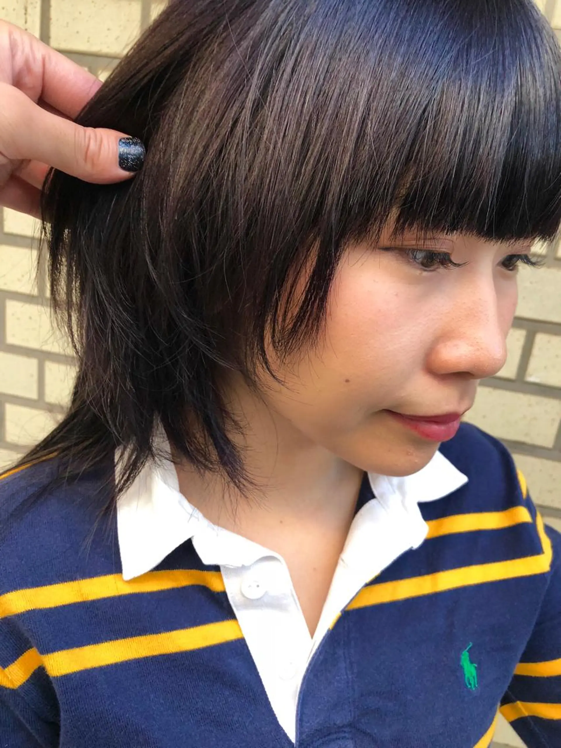 セミロング カット ヘアカラー トリートメント 韓国風スタイル 🍓MIZUKI🍓のヘアスタイル