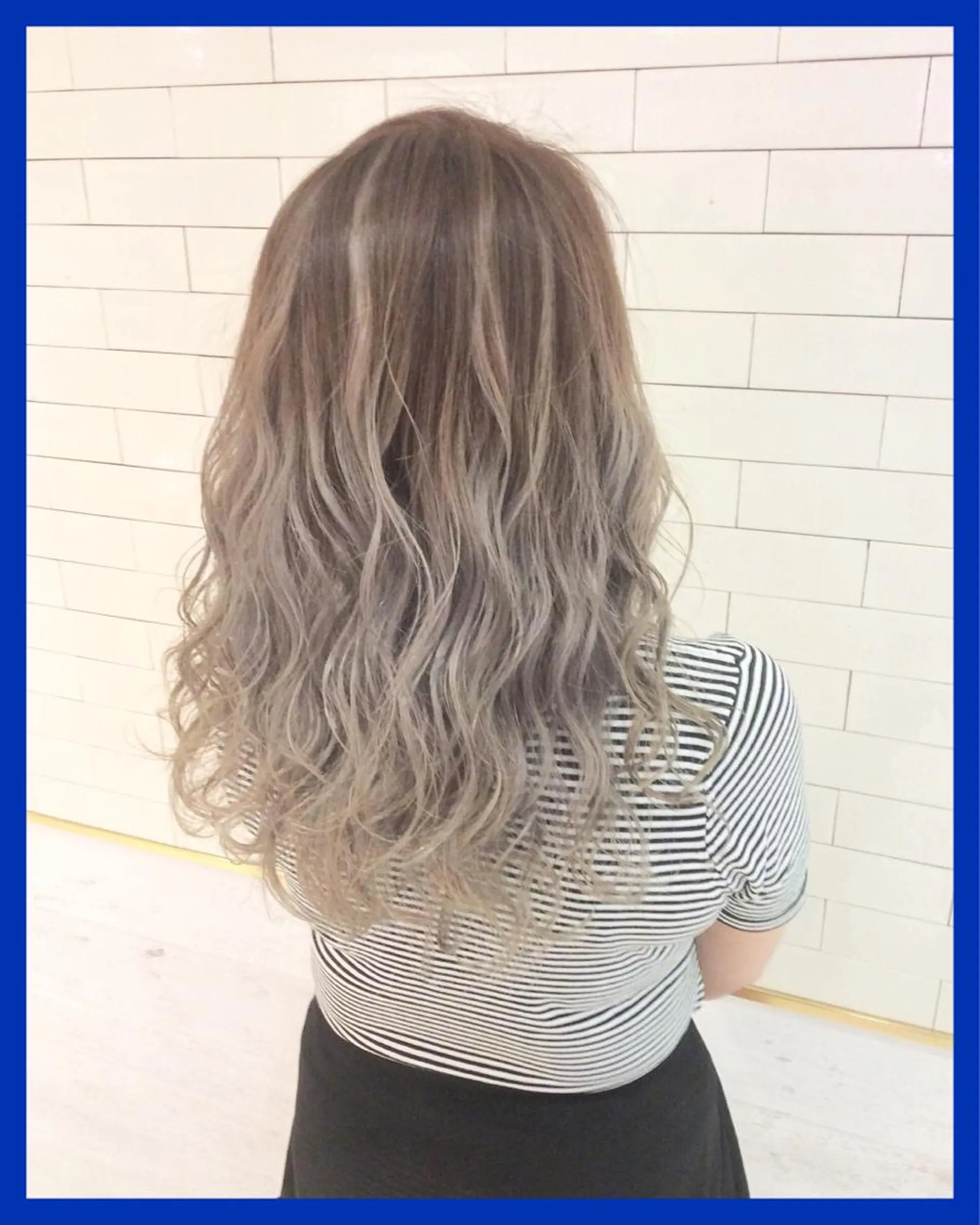 ロング カラー トリートメント ヘッドスパ レイヤーカット× 髪質改善たもりのヘアスタイル