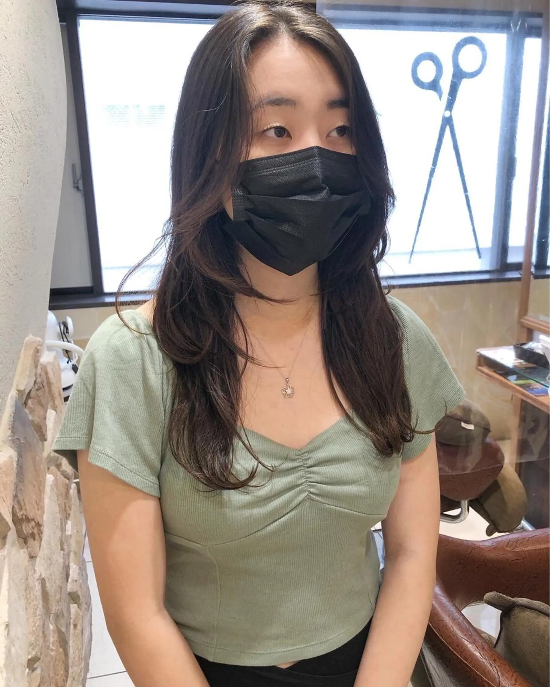 ロング レイヤーカット カット ヘッドスパ 【ディレクター 🧸🤍田澤 唯那】のヘアスタイル