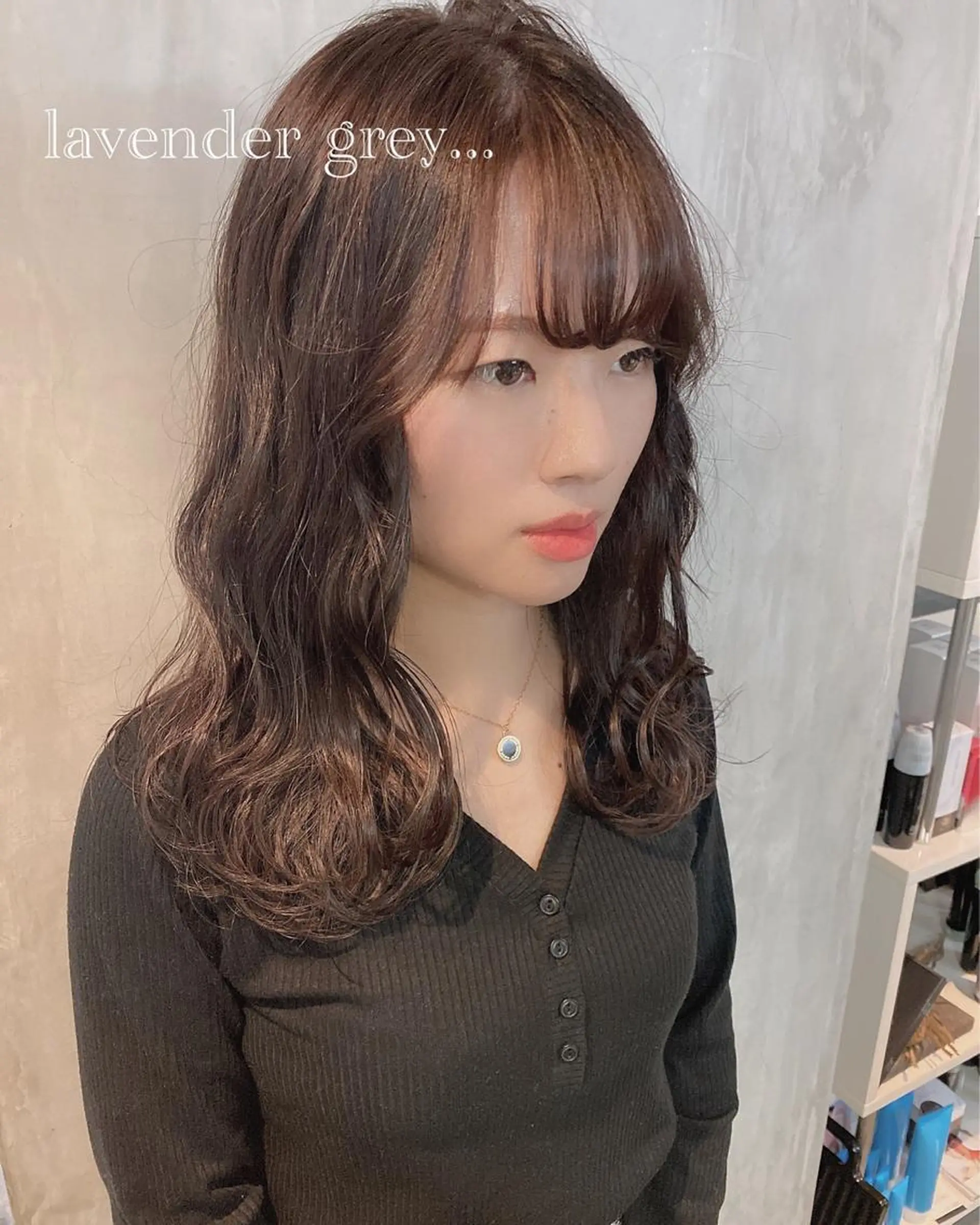 セミロング カラー ヘアアレンジ stylist/蛯谷 珠里のヘアスタイル