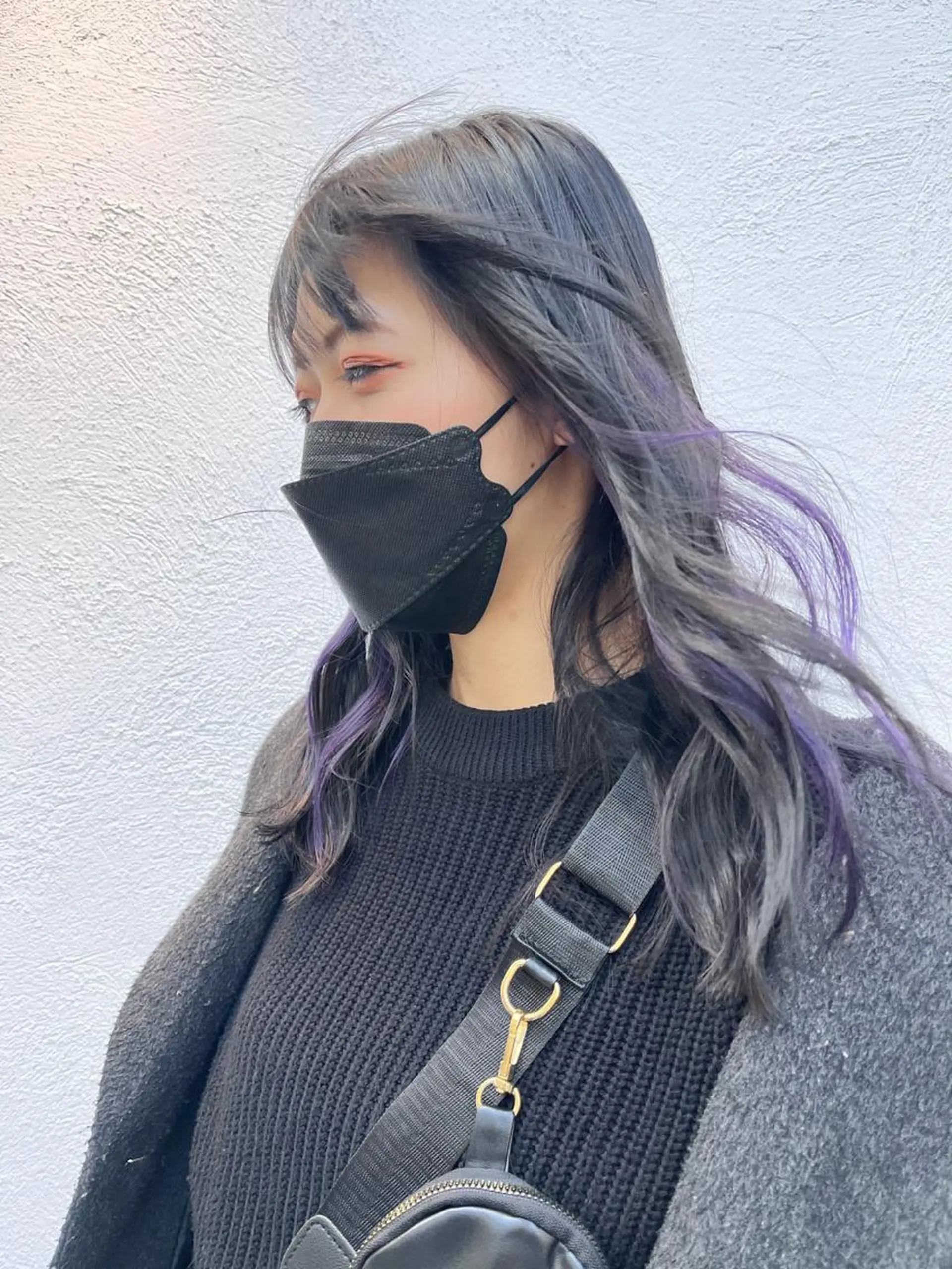 ミディアム カラー パープルカラー SALOWIN神戸三宮店所属・【美髪を叶える】中谷 彰宏（アキ)のヘアスタイル