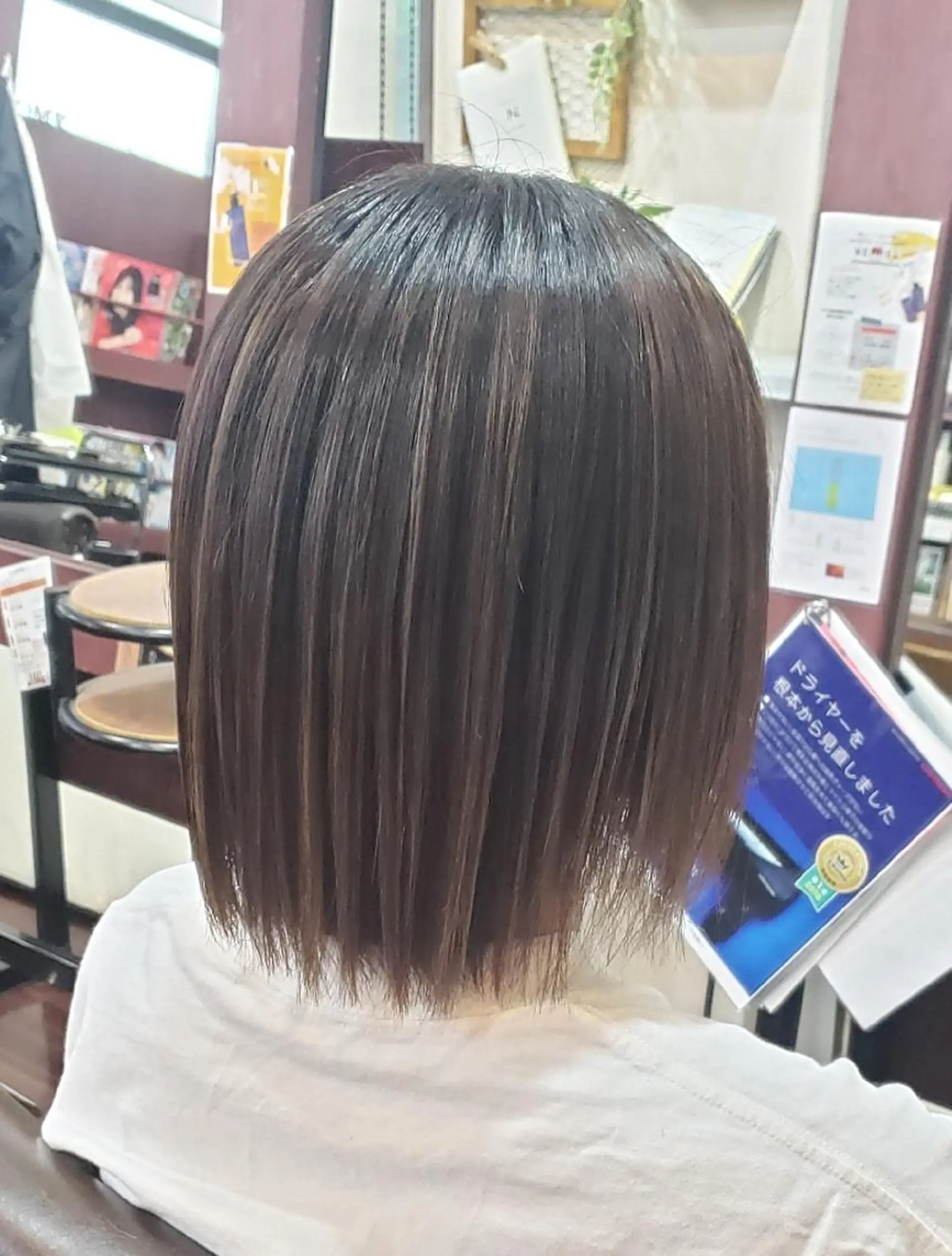 ミディアム 山田 一輝のヘアスタイル
