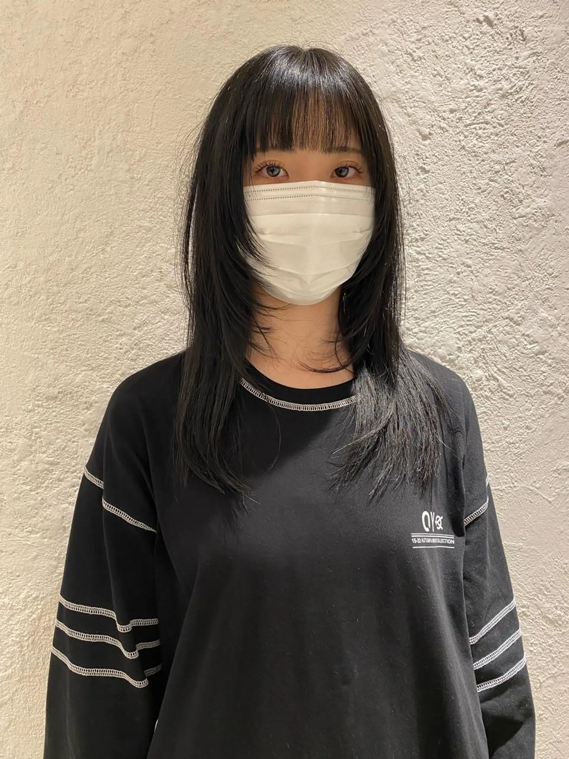 セミロング 💫扱いやすい ／レイヤー/小林陸のヘアスタイル