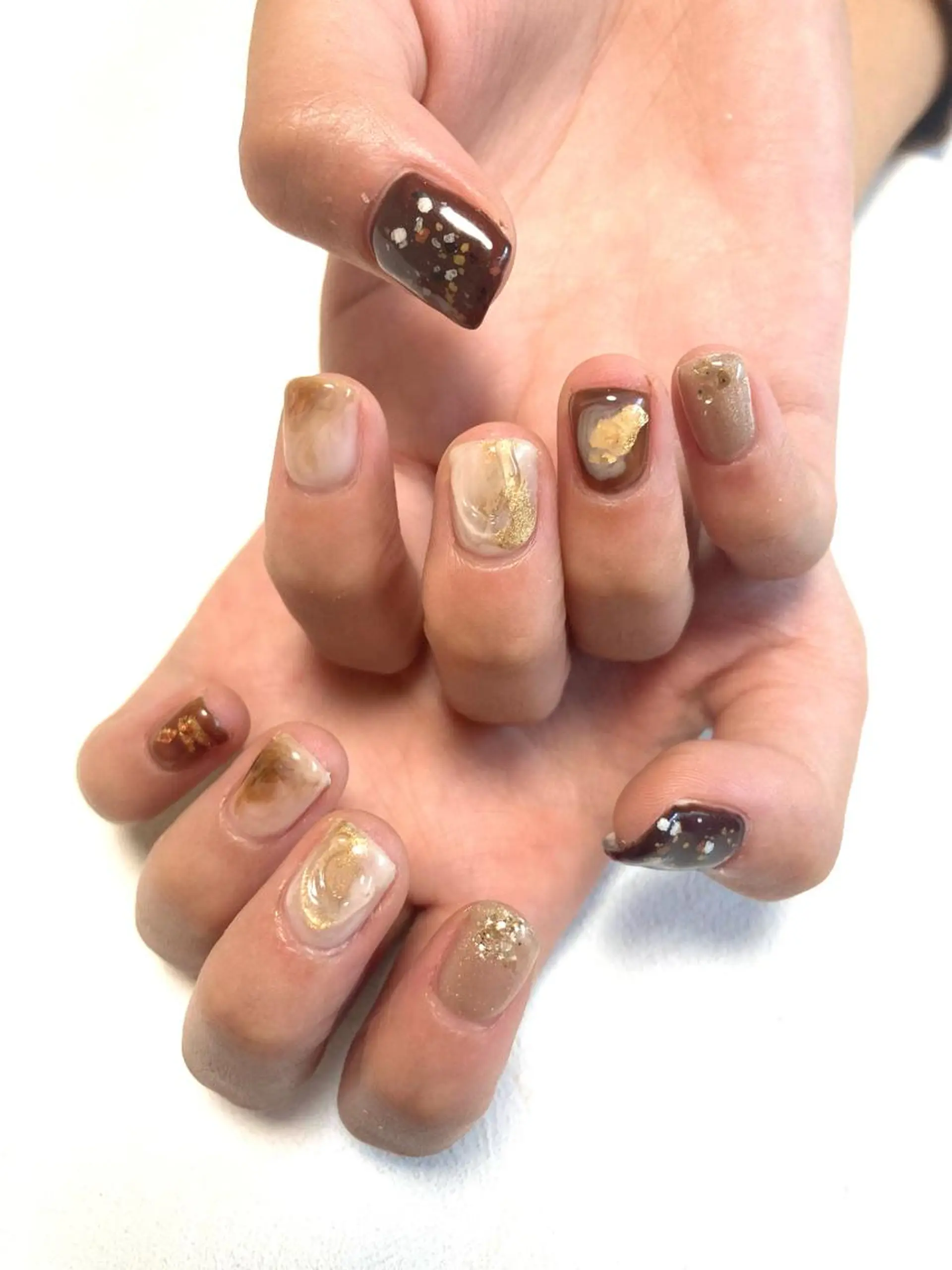 ネイル ニュアンスネイル uinail mariのネイルデザイン