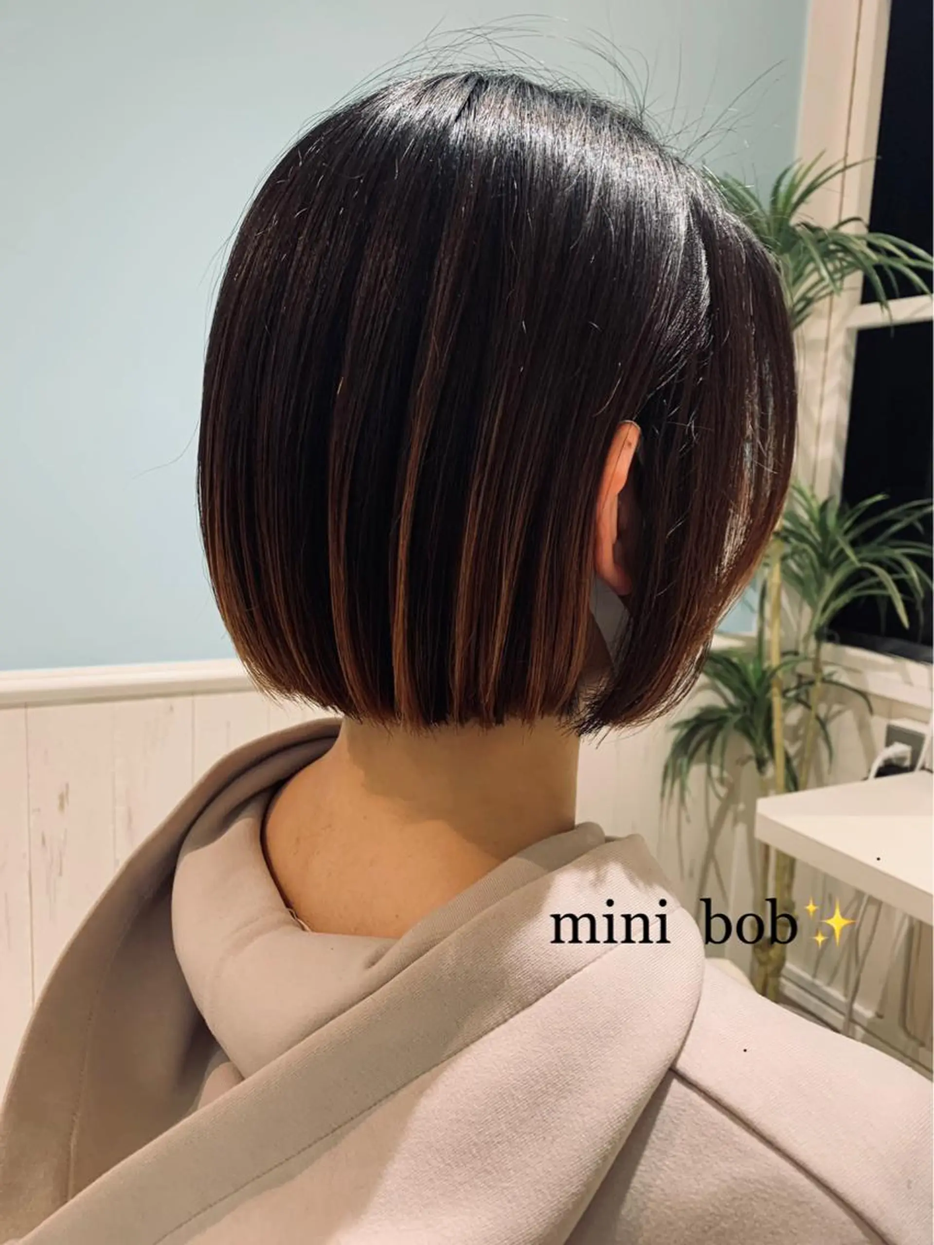 ショート カラー ボブ AMNESIA 三軒茶屋所属・【髪質改善専門】 渡邊祥希のヘアスタイル