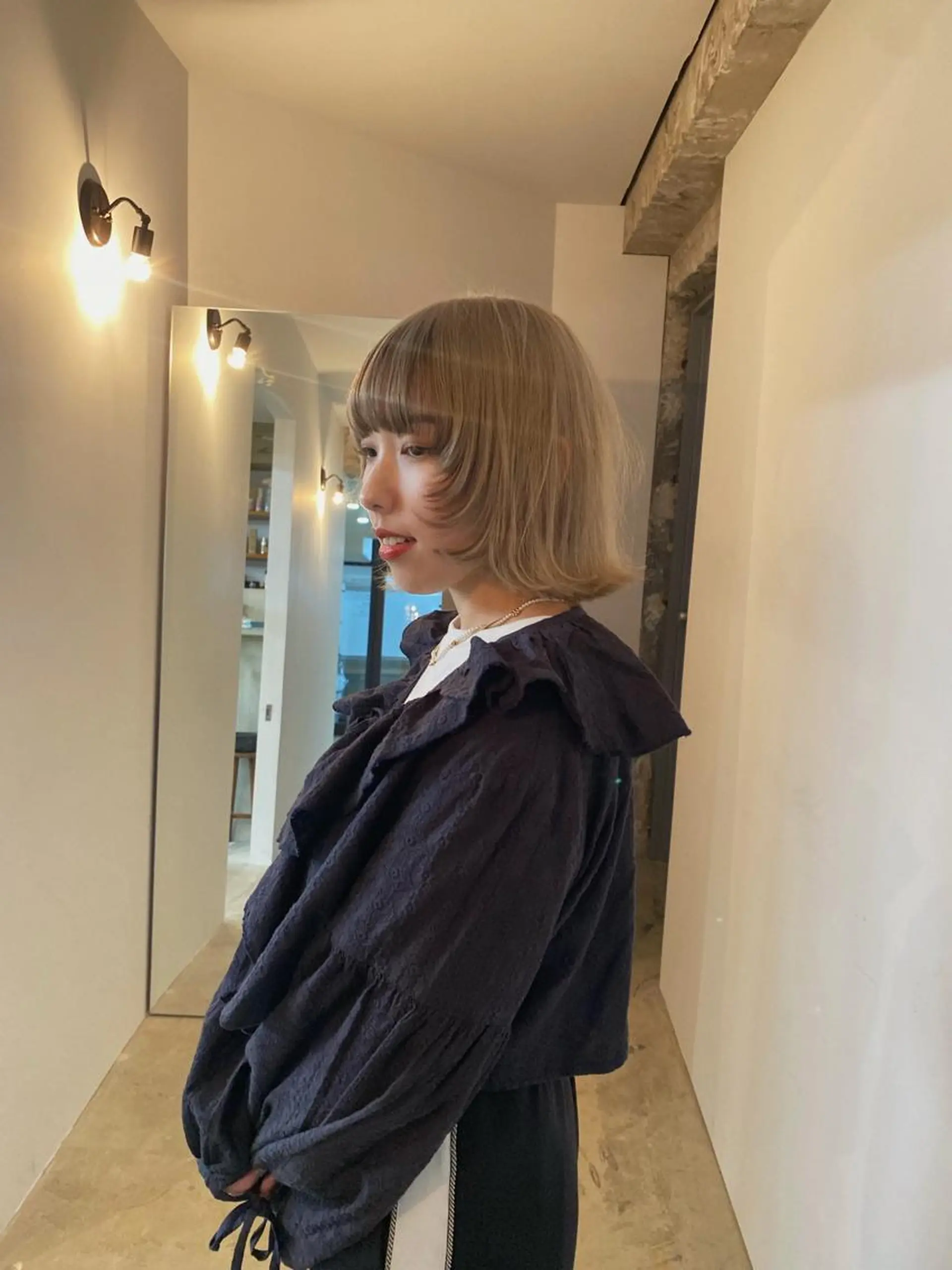 ミディアム カット ヘアカラー GATTACA所属・KEI gattacaのヘアスタイル