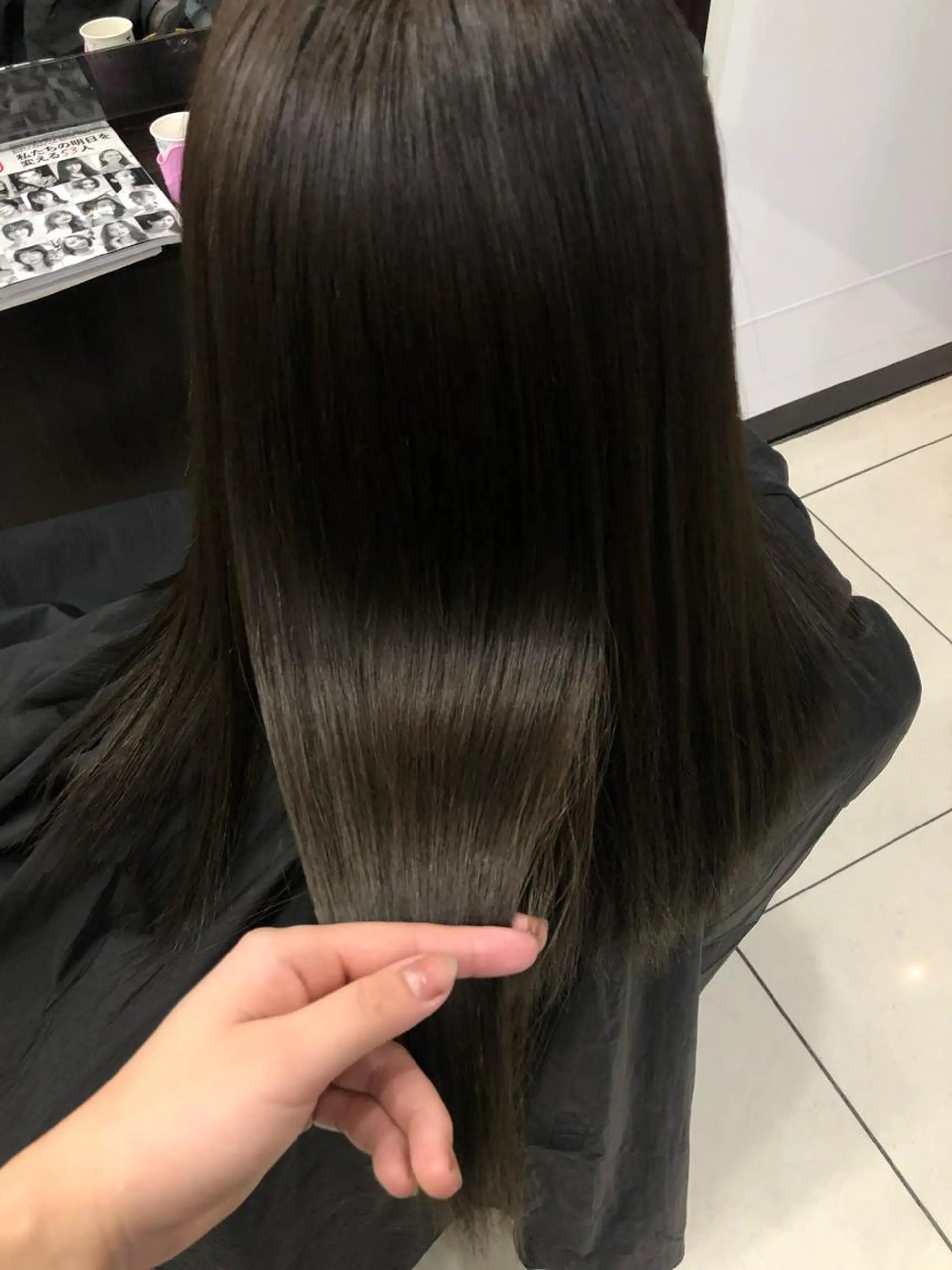 カラー イルミナカラー hina☺︎ 髪質改善/ストレートのヘアスタイル