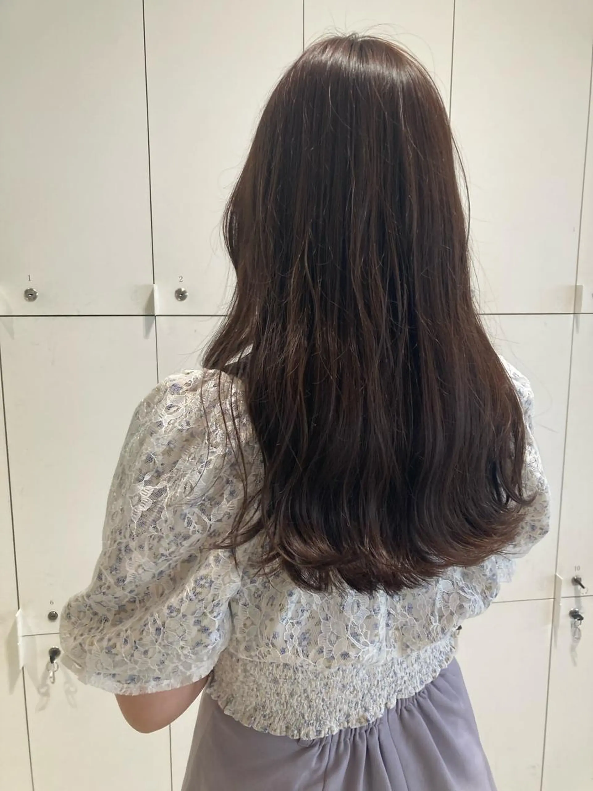 ロング カラー ヘアカラー 透明感カラー🫧 nanohaのヘアスタイル