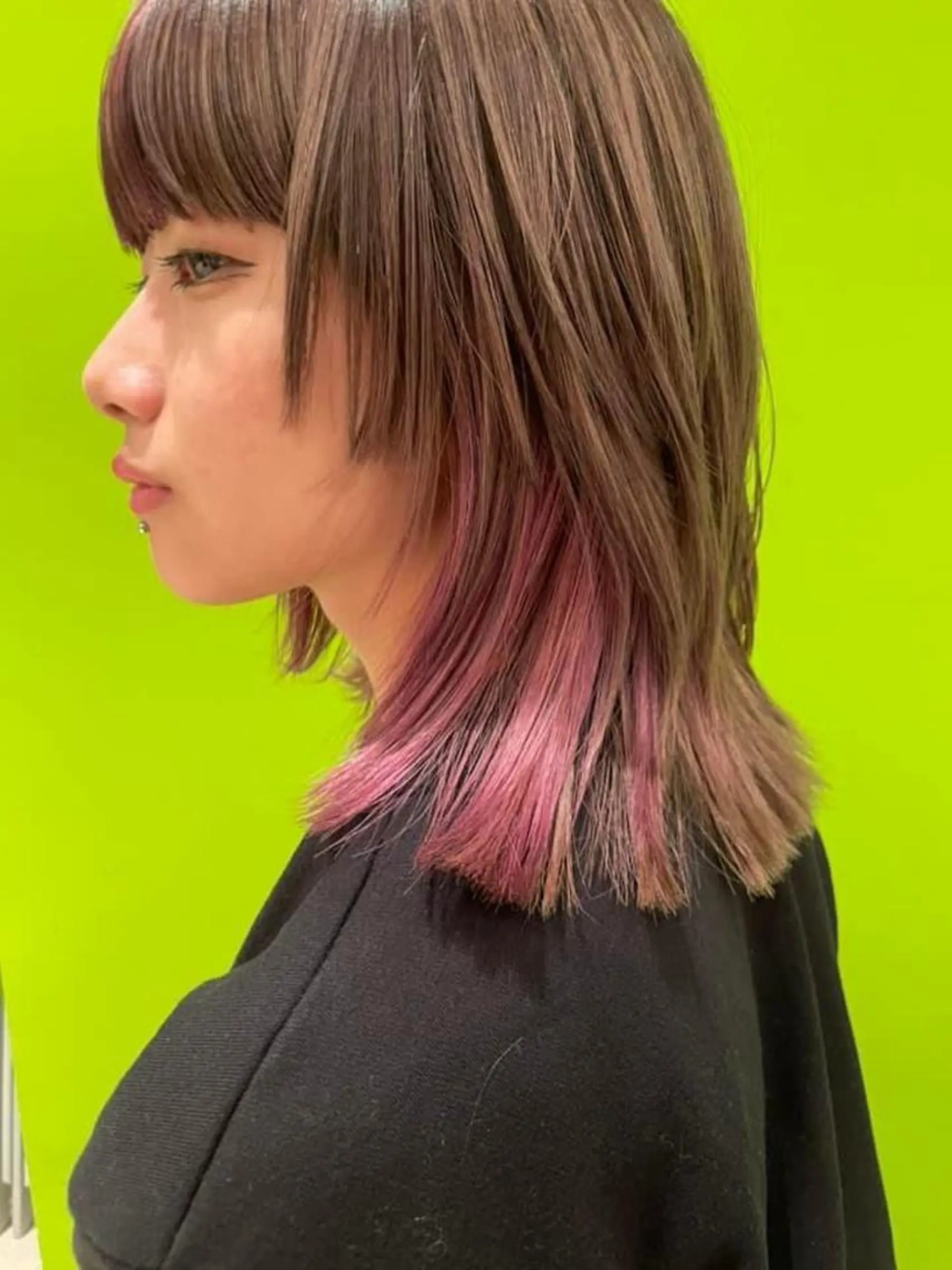 ミディアム カット 田邉 海斗のヘアスタイル