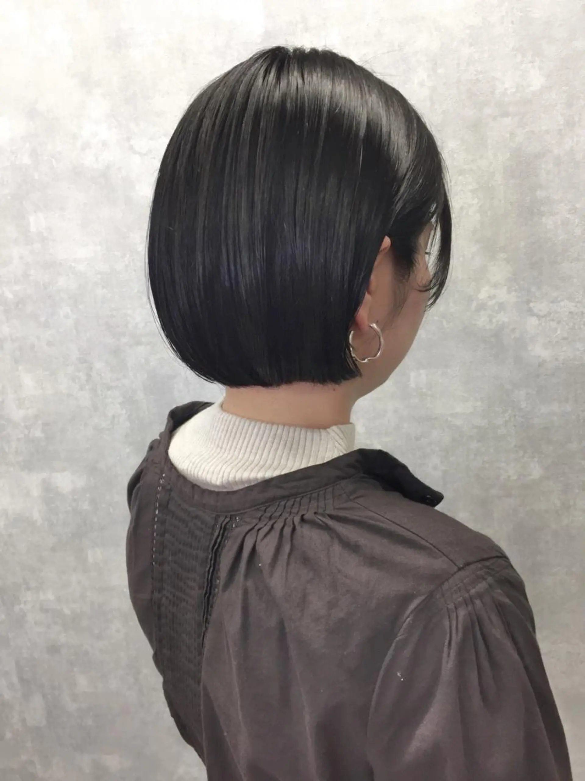 ショート カラー カット ヘアカラー 🔵暗髪　特化🔵 梅田・増田のヘアスタイル