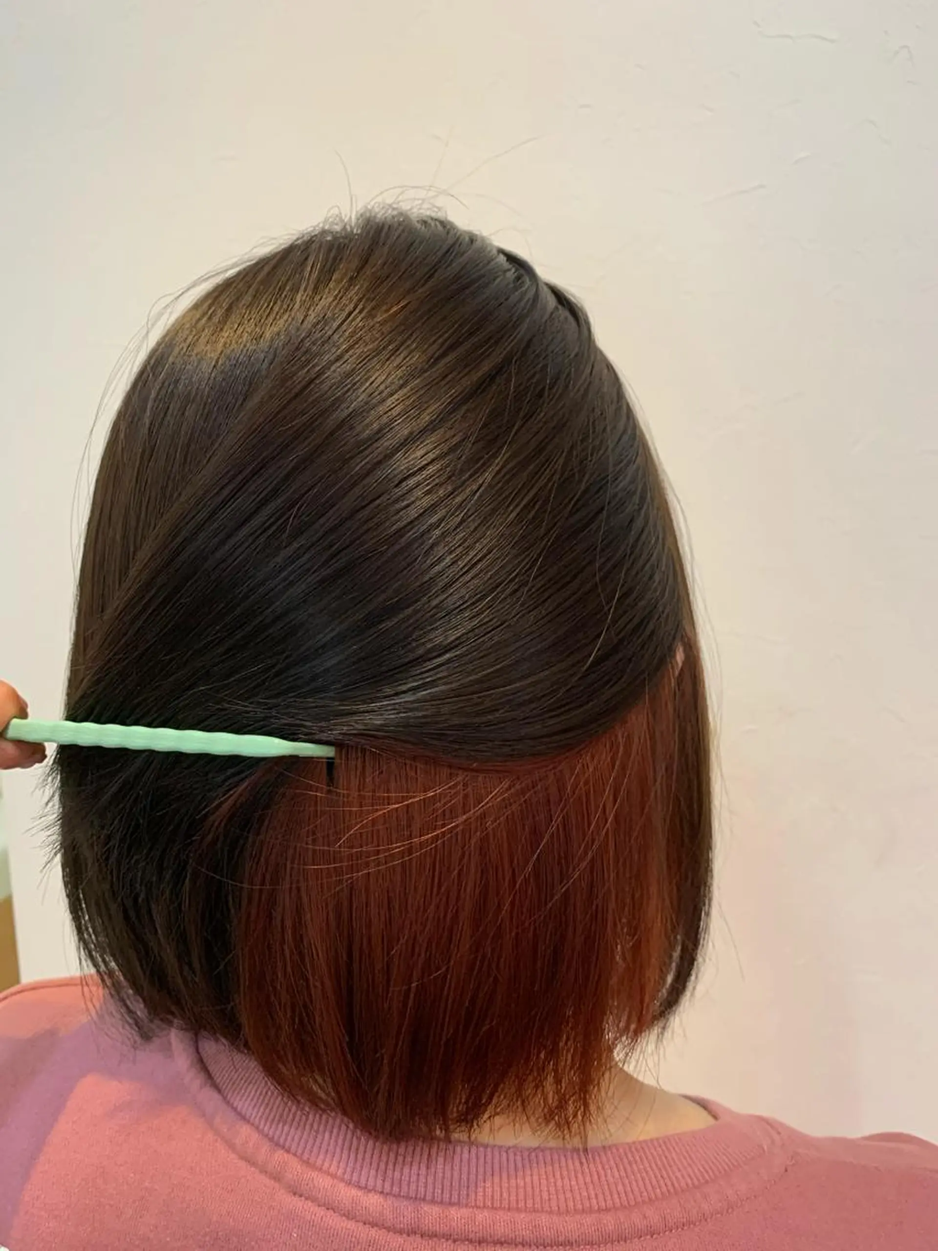 カラー 柴田 結衣のヘアスタイル