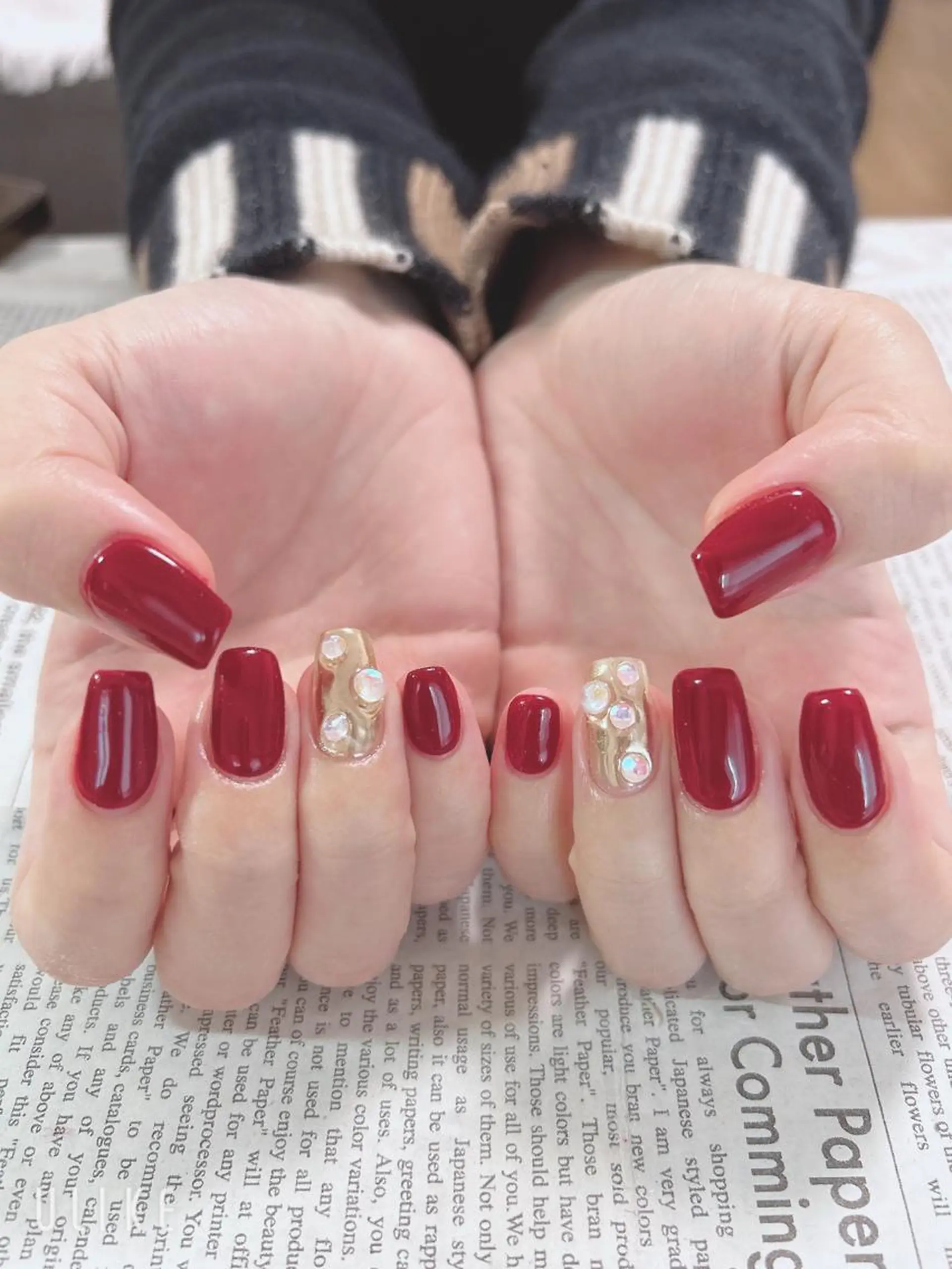 ネイル ハンドネイル ハンドケア 森山 舞のネイルデザイン