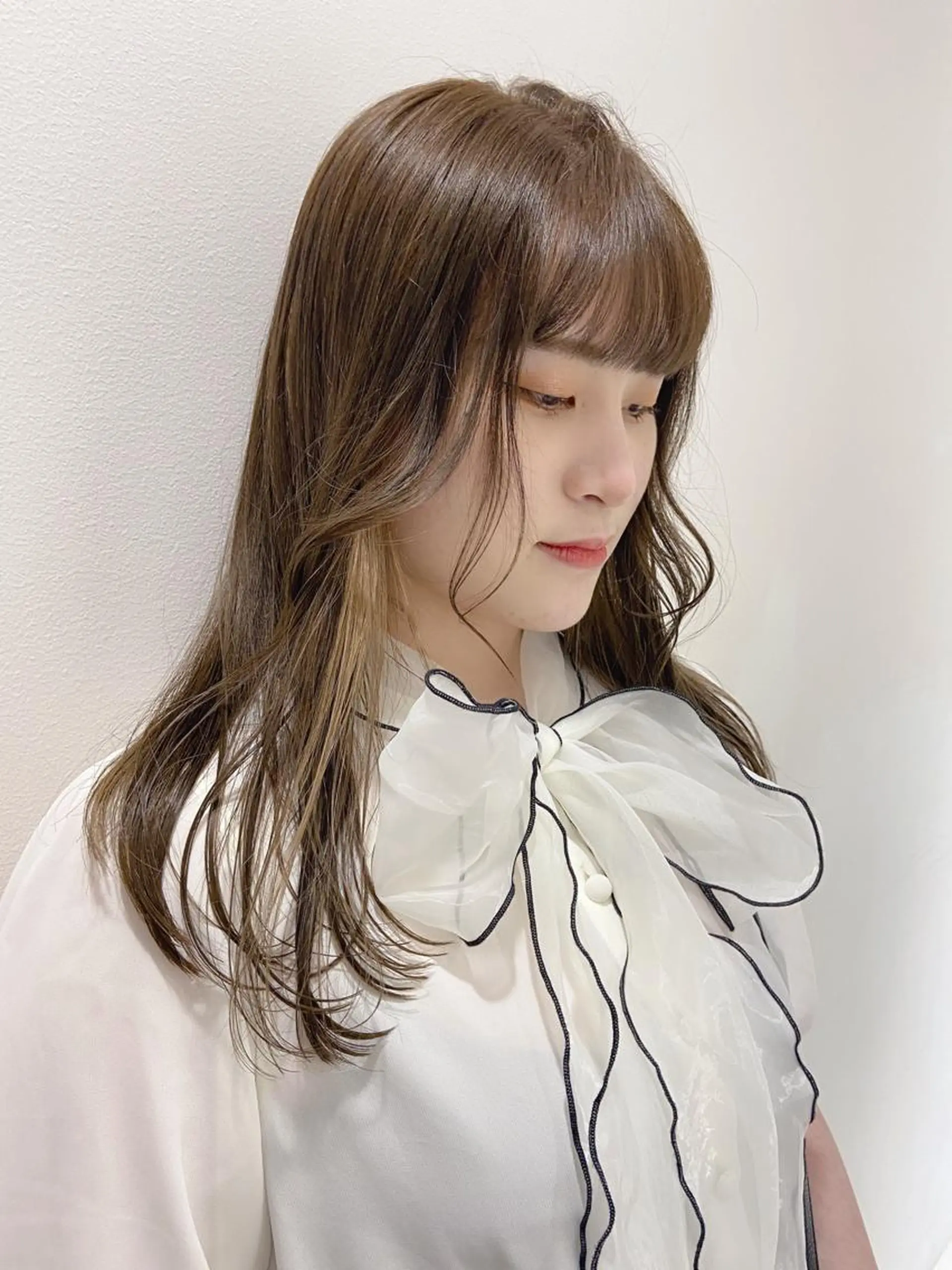 ロング カラー ヘアアレンジ レイヤーカット指名 No.1💖マユカのヘアスタイル