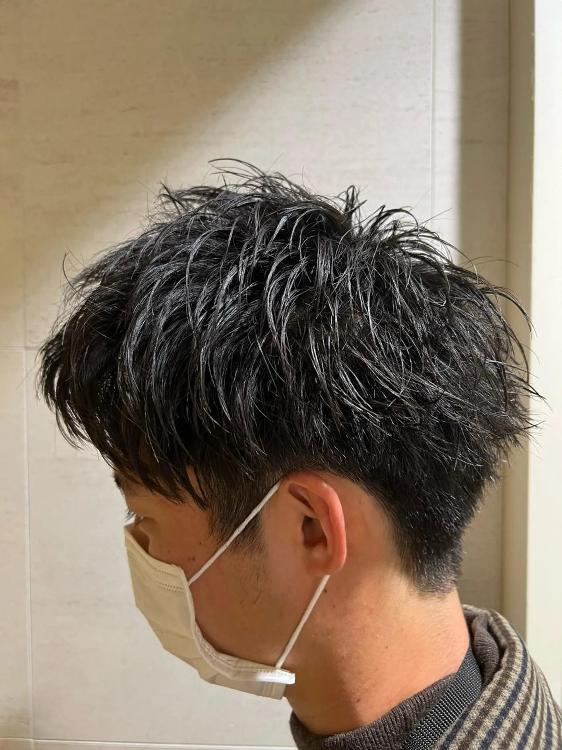 メンズ 糟谷 慈英のヘアスタイル