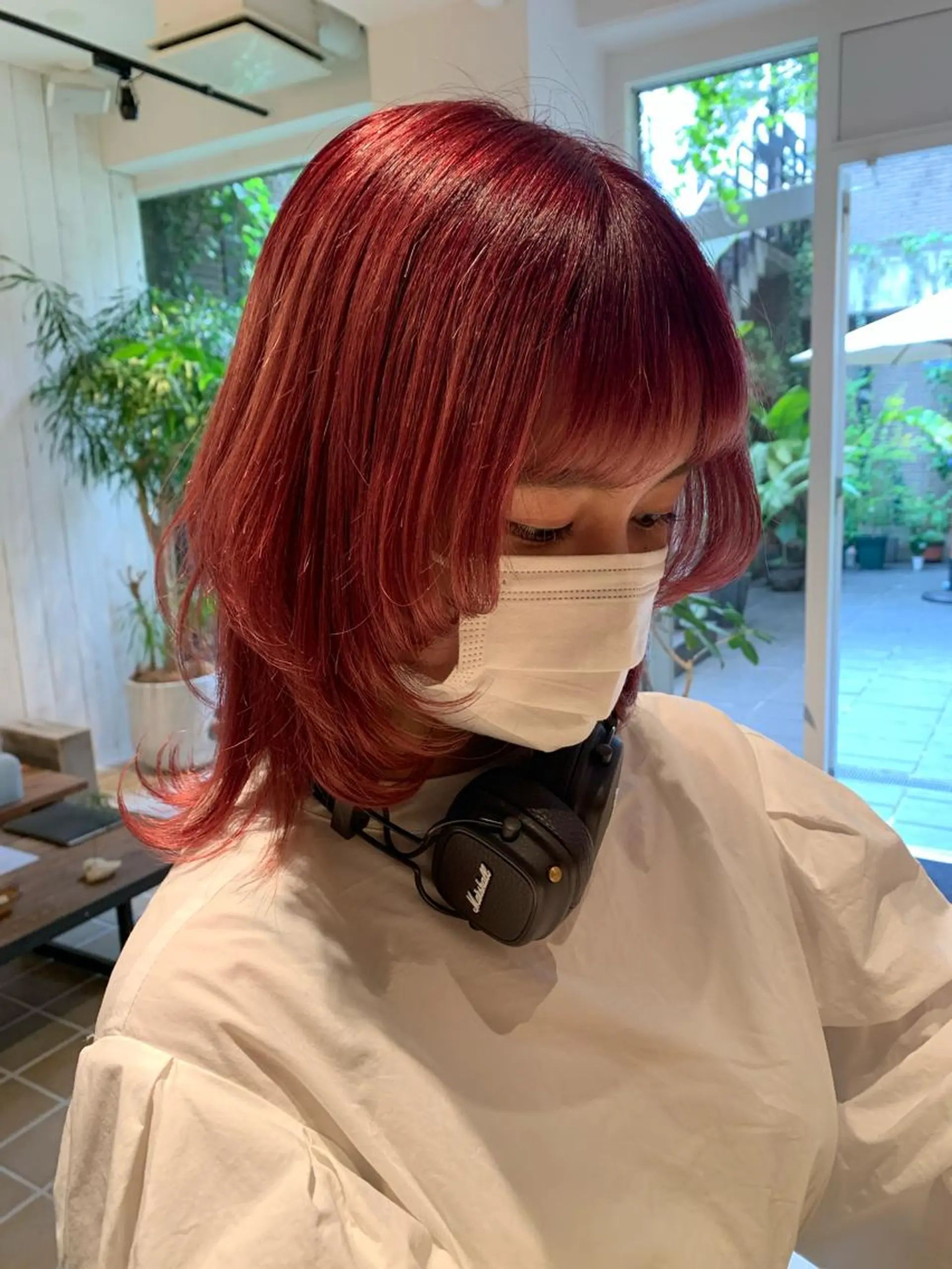 ミディアム カラー ウルフカット 【ロングウルフカット 姫カット】伊藤裕哉のヘアスタイル