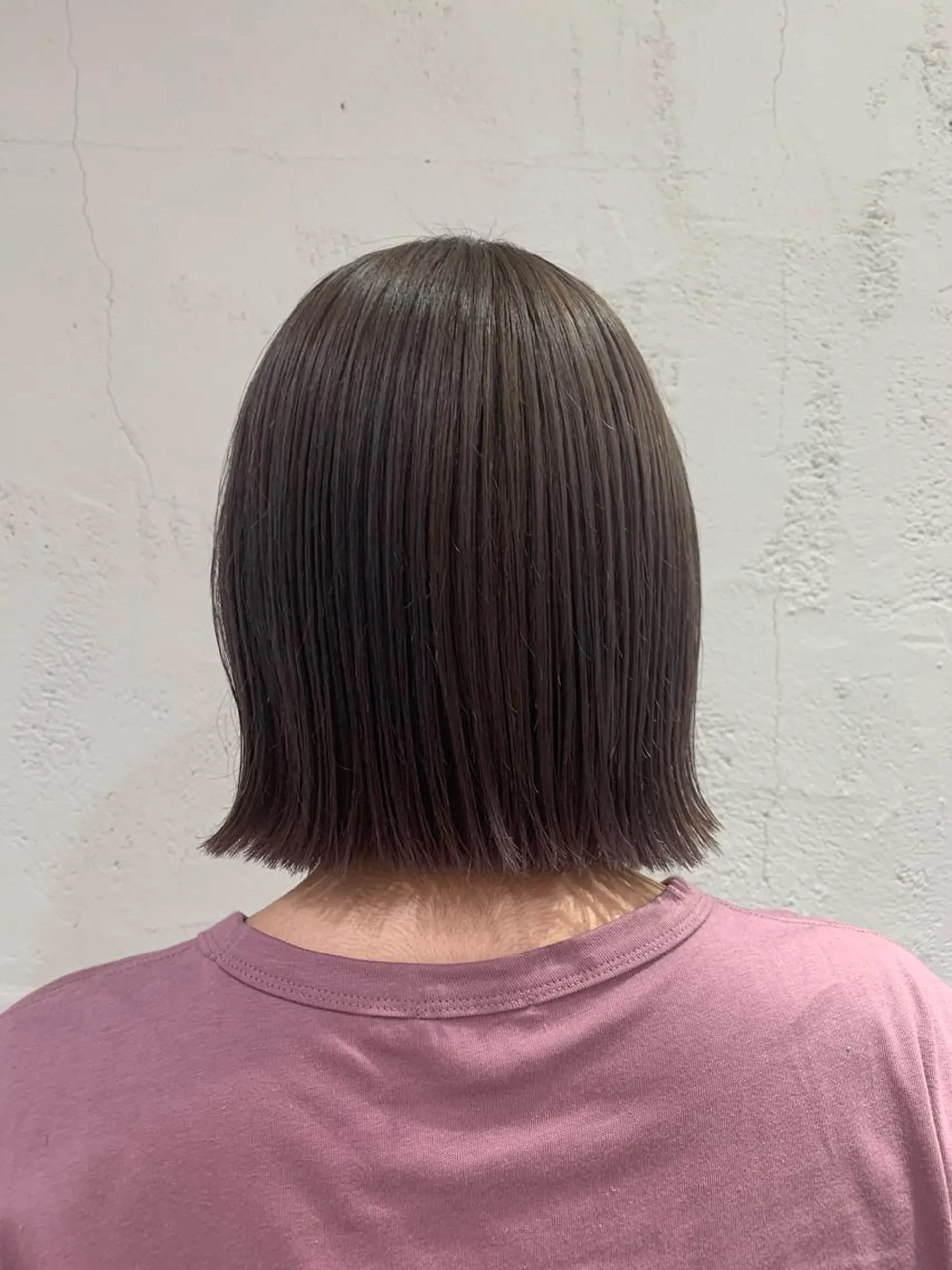 ミディアム カラー ヘアアレンジ 🫧透明感カラー/ ボブ/小笠原汐海🪽のヘアスタイル