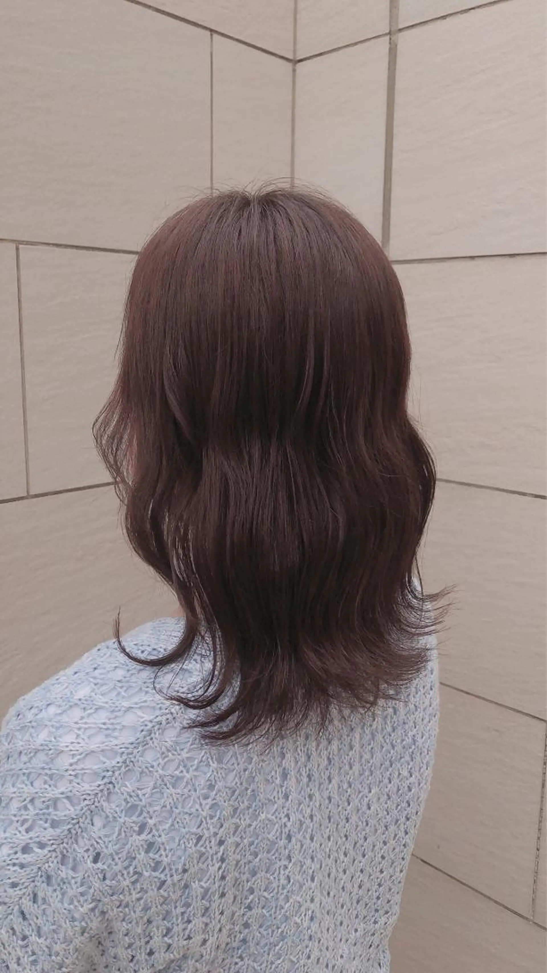 ミディアム 森本　舞✴︎ 似合わせパーマのヘアスタイル