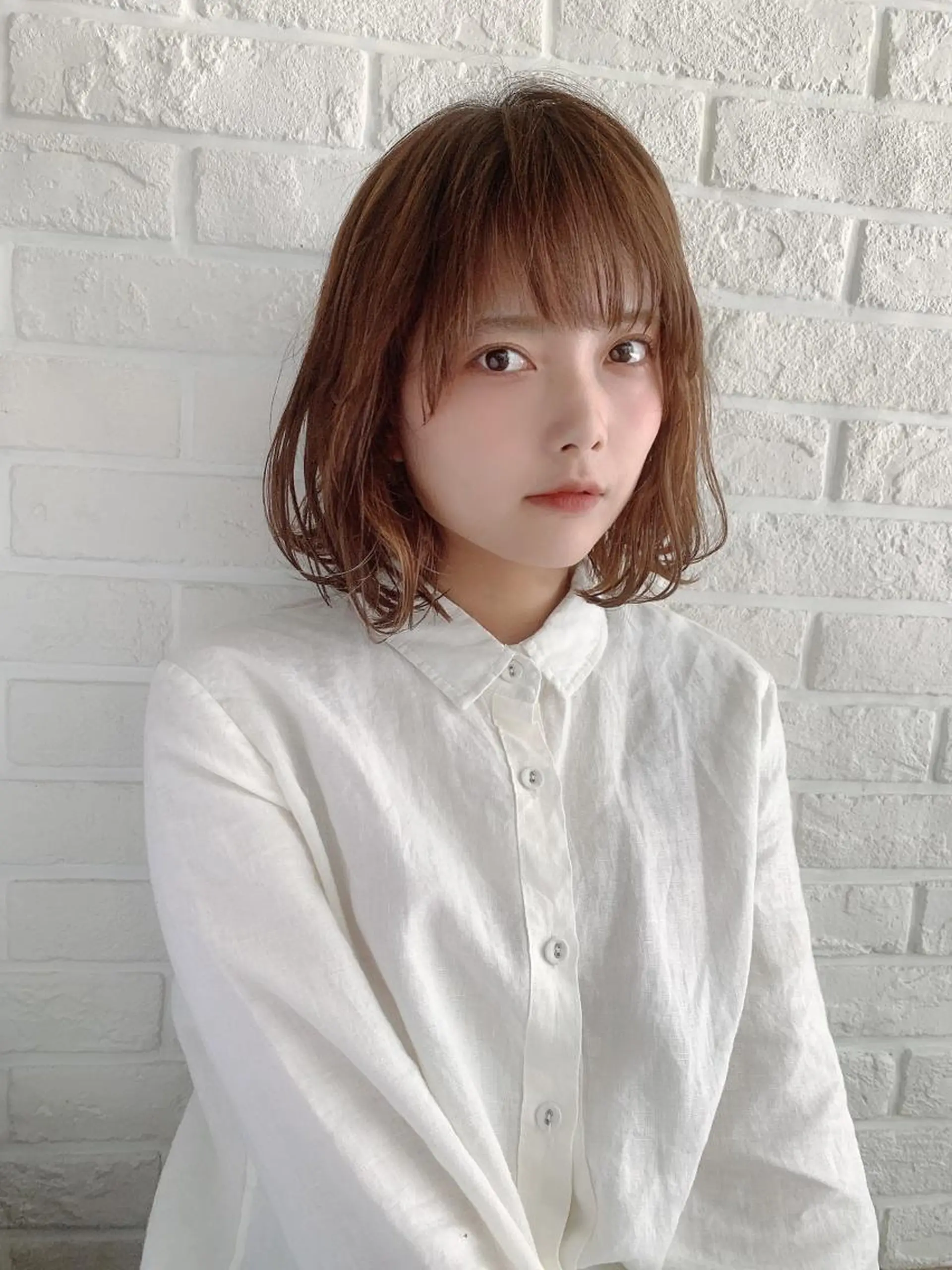 ショート カラー カット ヘアカラー なりたいが叶う ながしまじゅんきのヘアスタイル