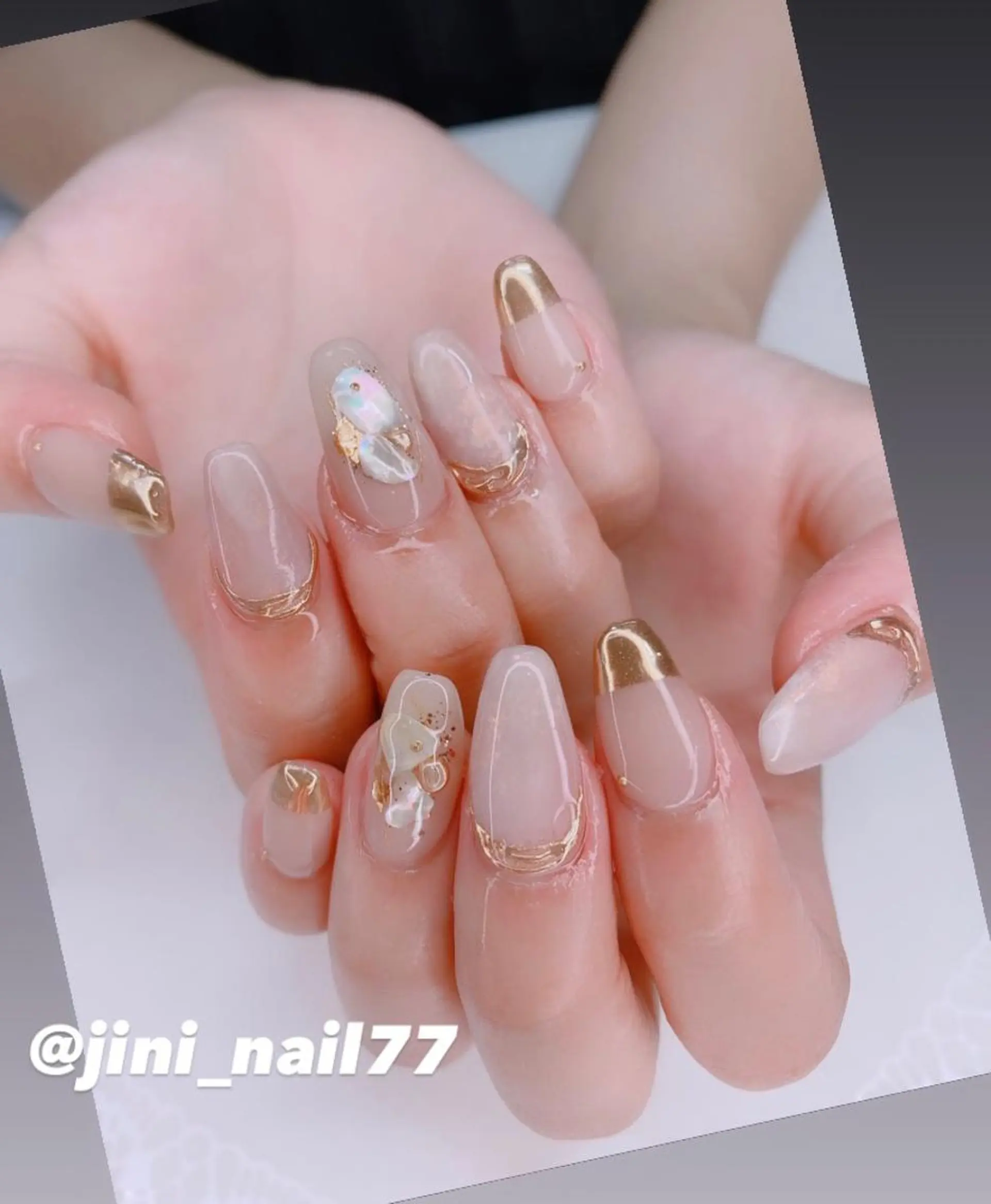 ネイル ハンドネイル JINI NAIL所属・ジニ ネイルのネイルデザイン