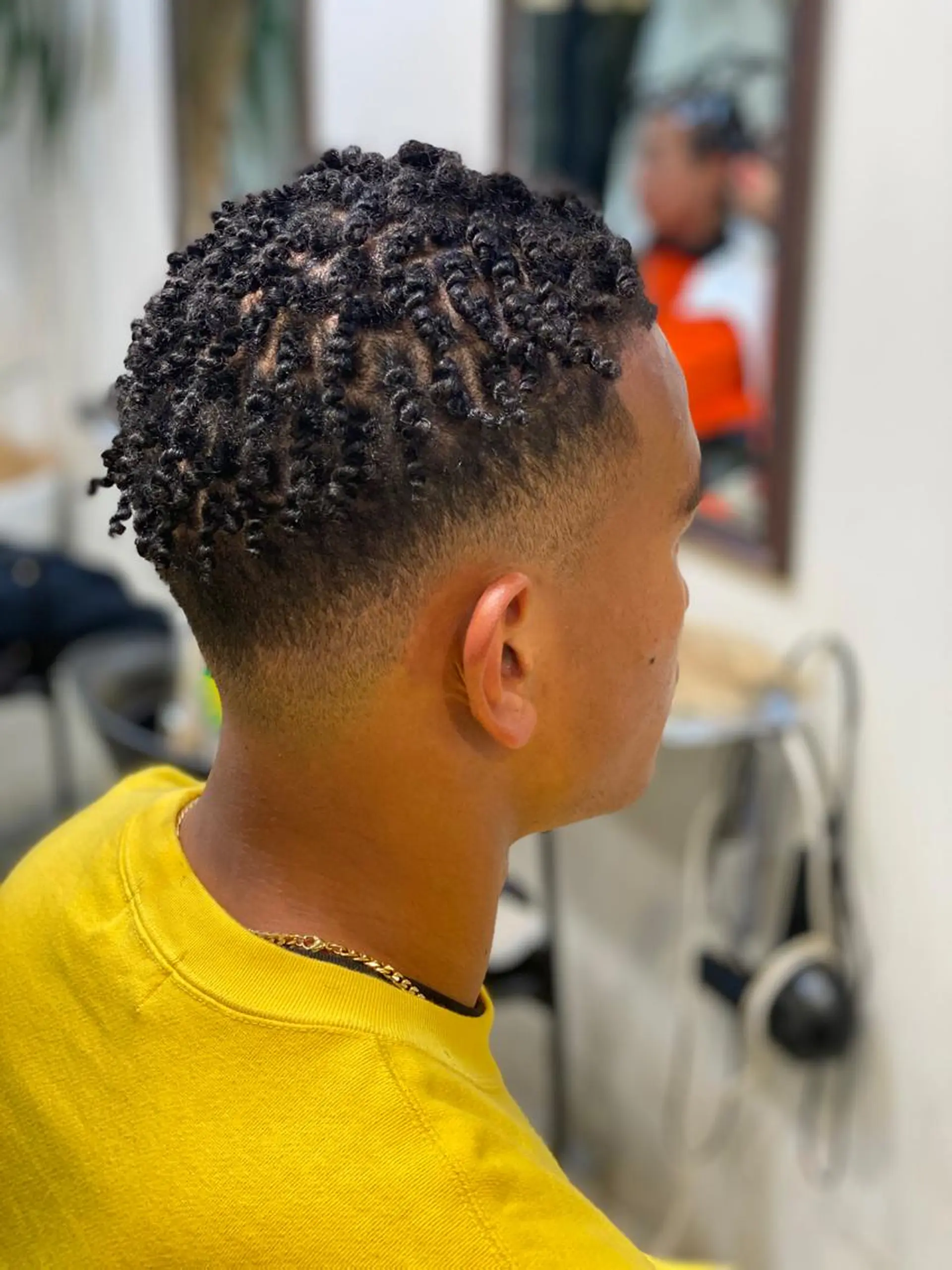 ショート パーマ 中元 淳のヘアスタイル