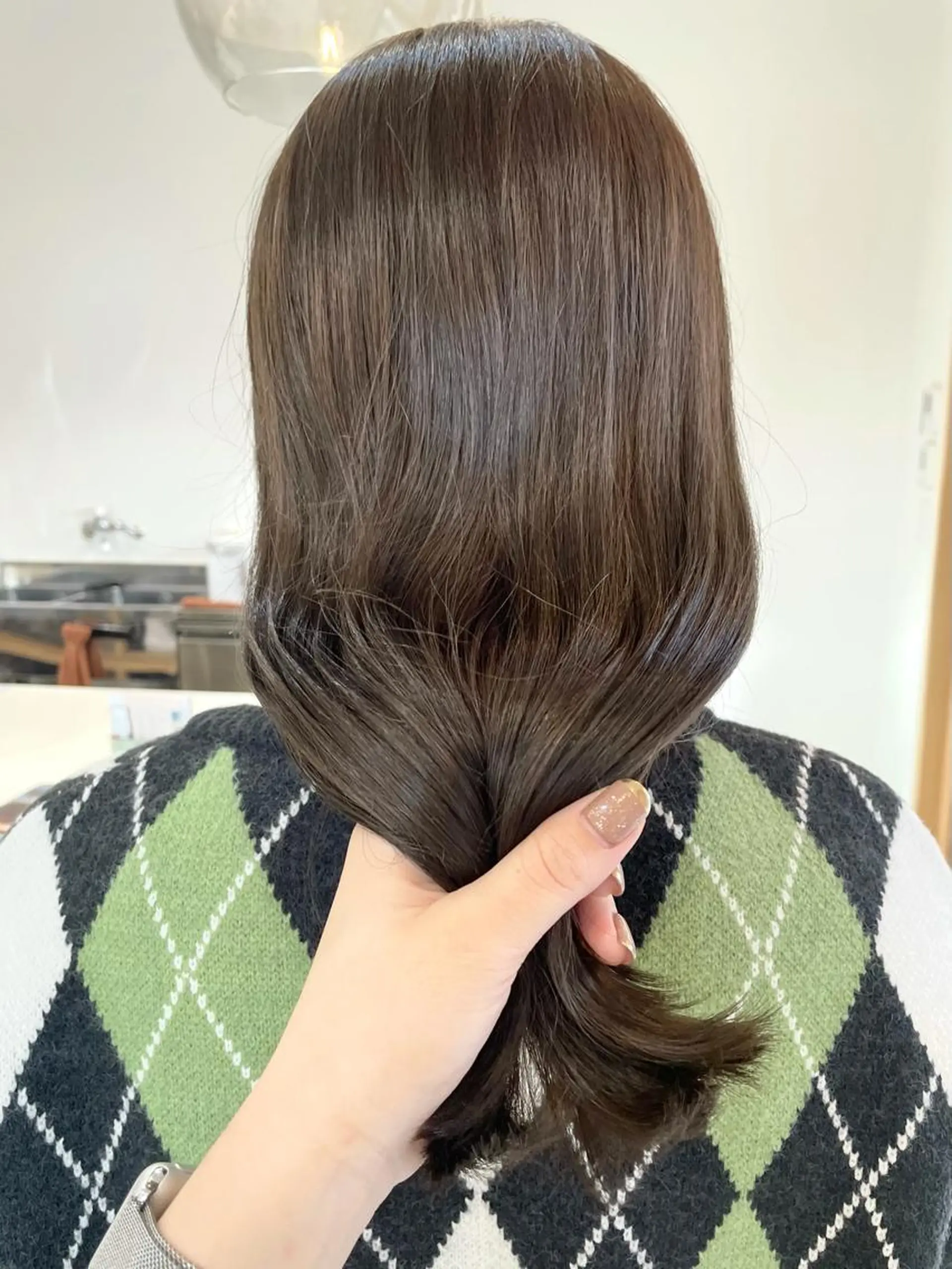 ミディアム カラー mareka/顔周り /透明感カラー🤍のヘアスタイル