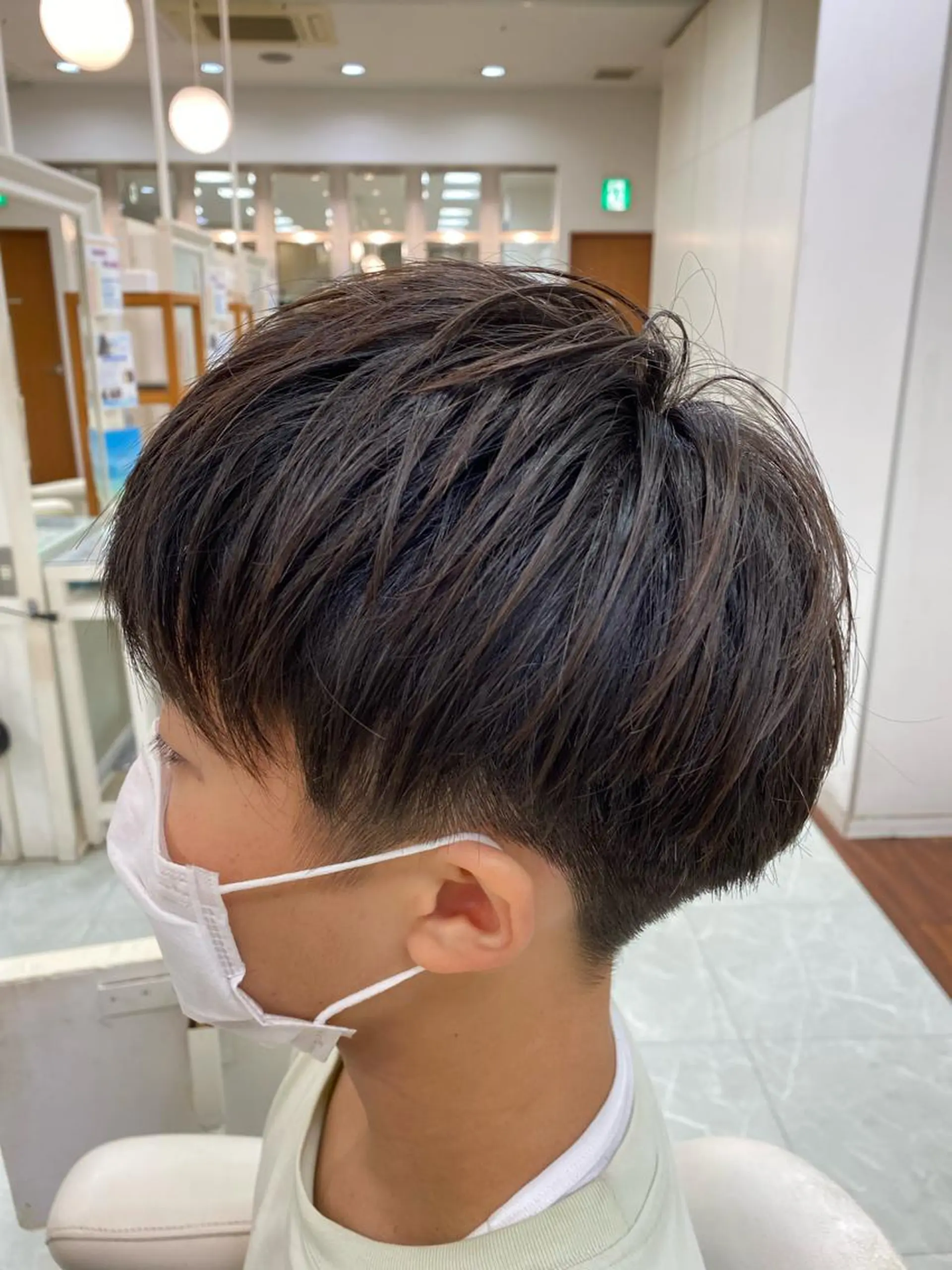ショート メンズ カット 佐々木 拓海のヘアスタイル