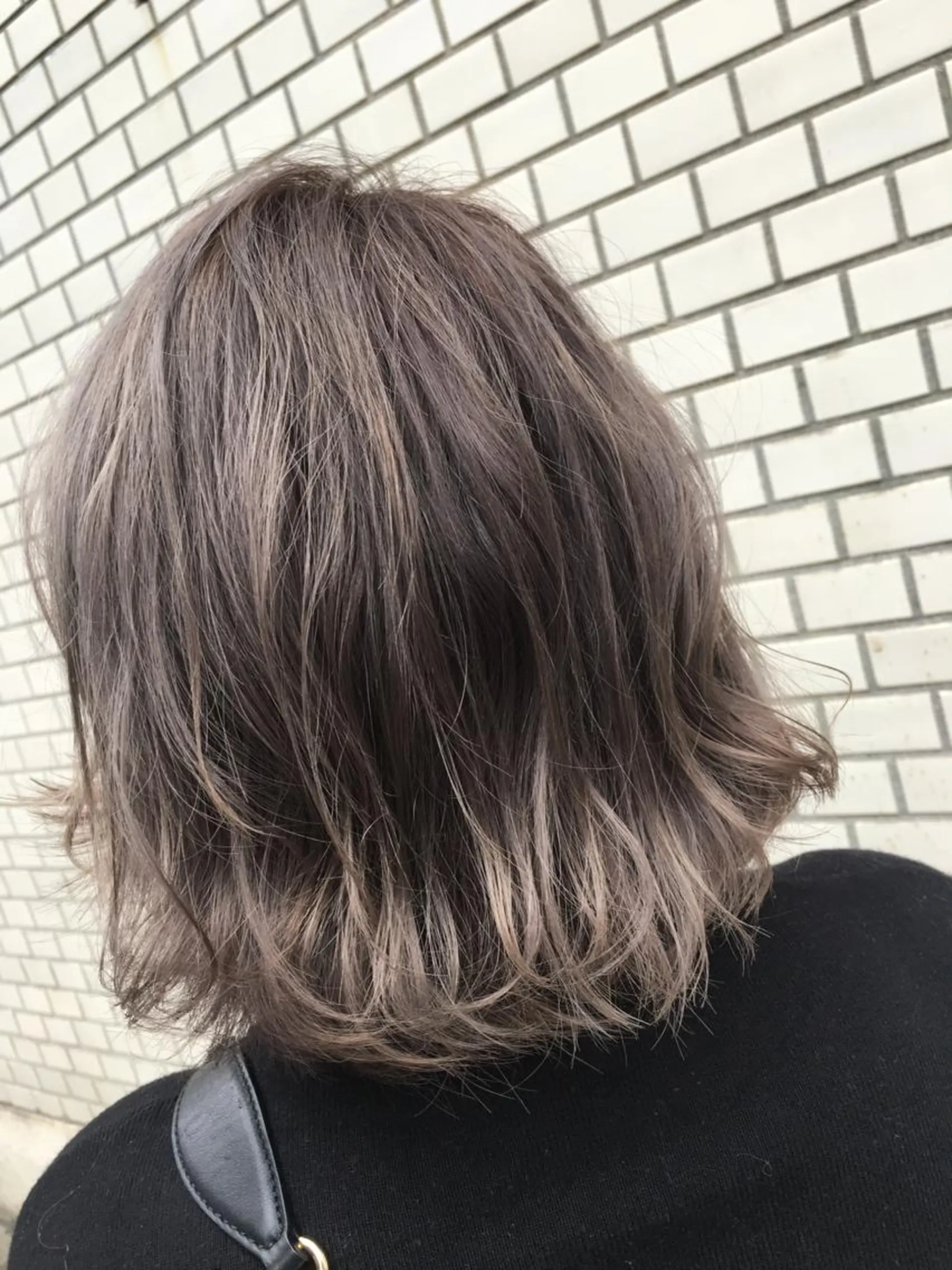 ショート カラー グレージュ Lee東三国 店長 谷辻誠志のヘアスタイル