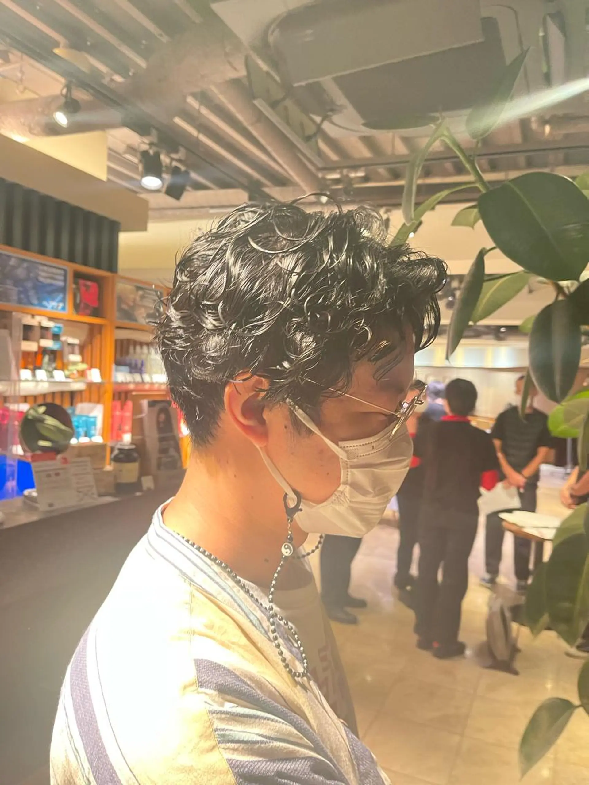 パーマ メンズ 小林 大輝のヘアスタイル