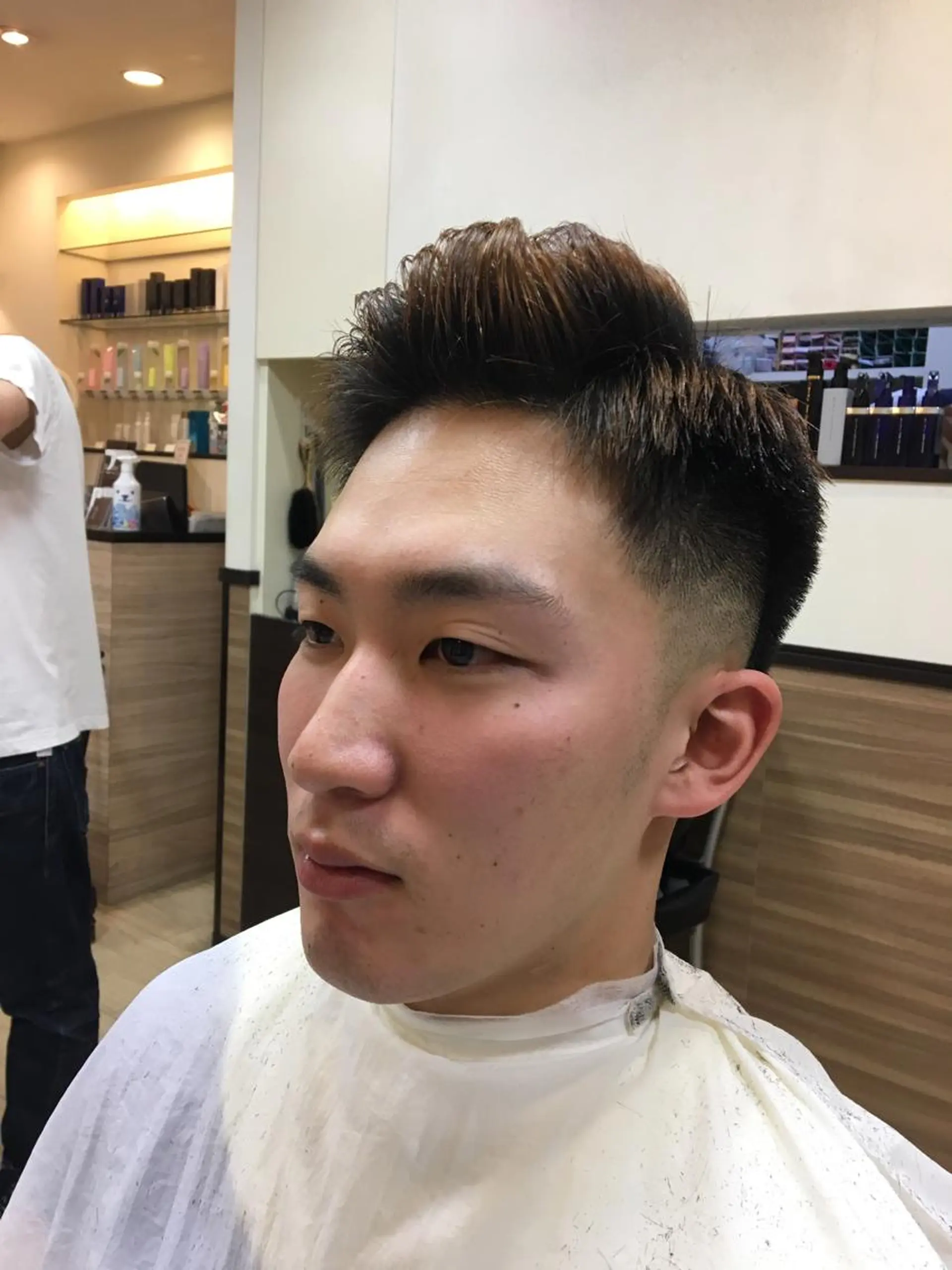 メンズ フェードカット カット パーマ バーバーウテナ2号店所属・メンズ専門 AKIRAのヘアスタイル